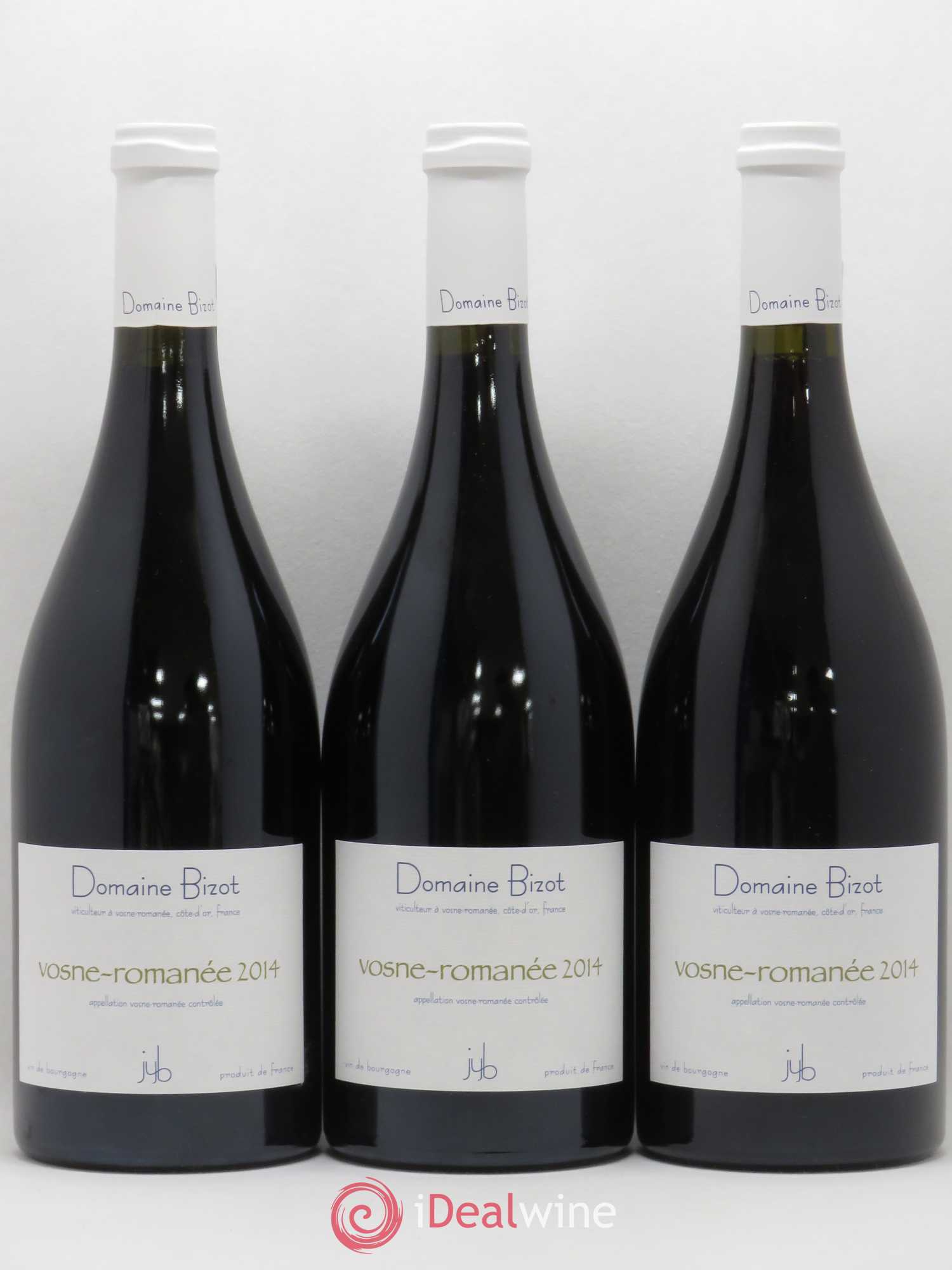 Vosne-Romanée Bizot (Domaine) 2014 - Lot de 3 bouteilles - 0