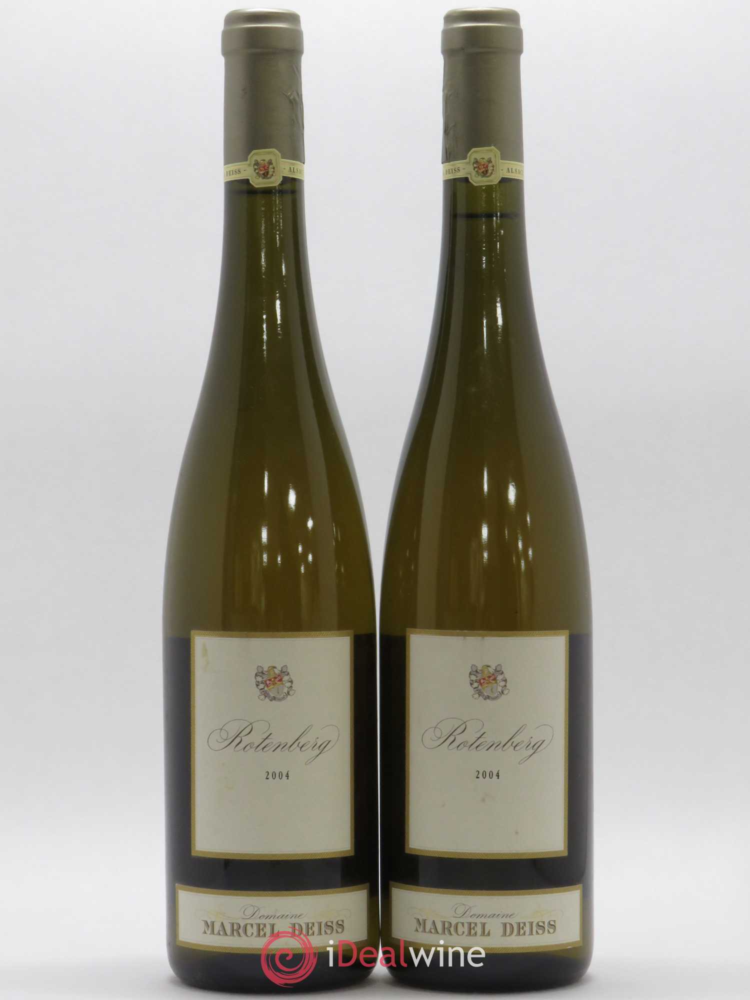 Alsace Rotenberg La Colline rouge Marcel Deiss (Domaine) 2004 - Lot de 2 bouteilles - 0