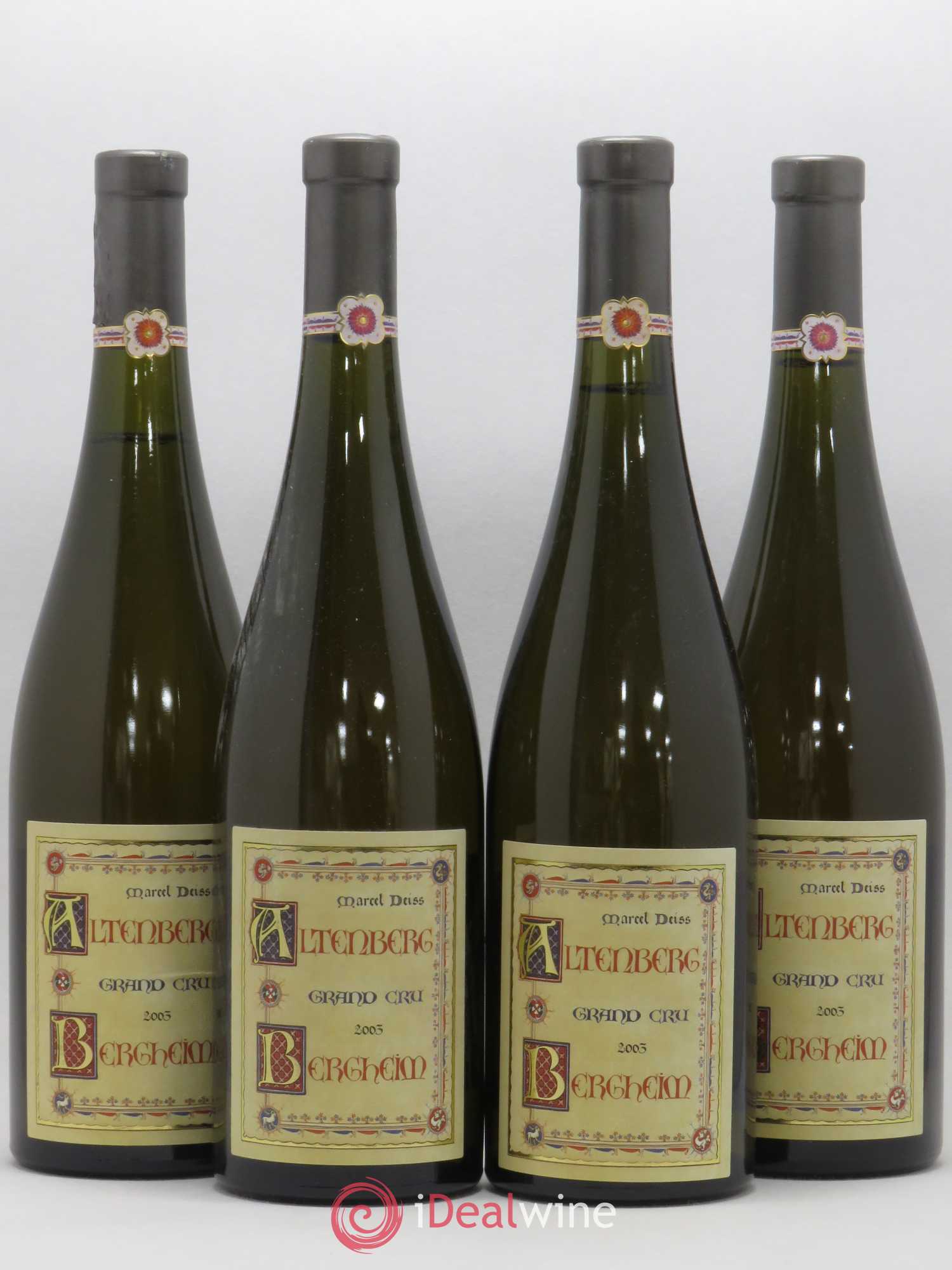Alsace Grand Cru Altenberg de Bergheim Marcel Deiss (Domaine) 2003 - Lotto di 4 bottiglie - 0