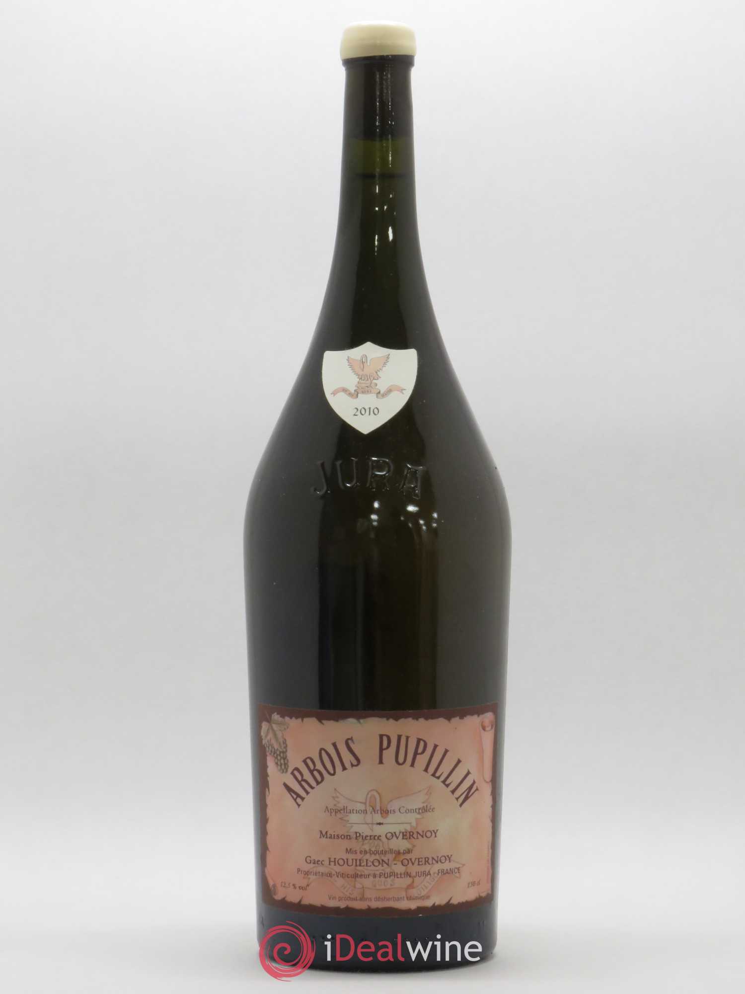 Arbois-Pupillin Chardonnay (cire blanche) Overnoy-Houillon (Domaine) 2010 - Lot de 1 magnum - 0