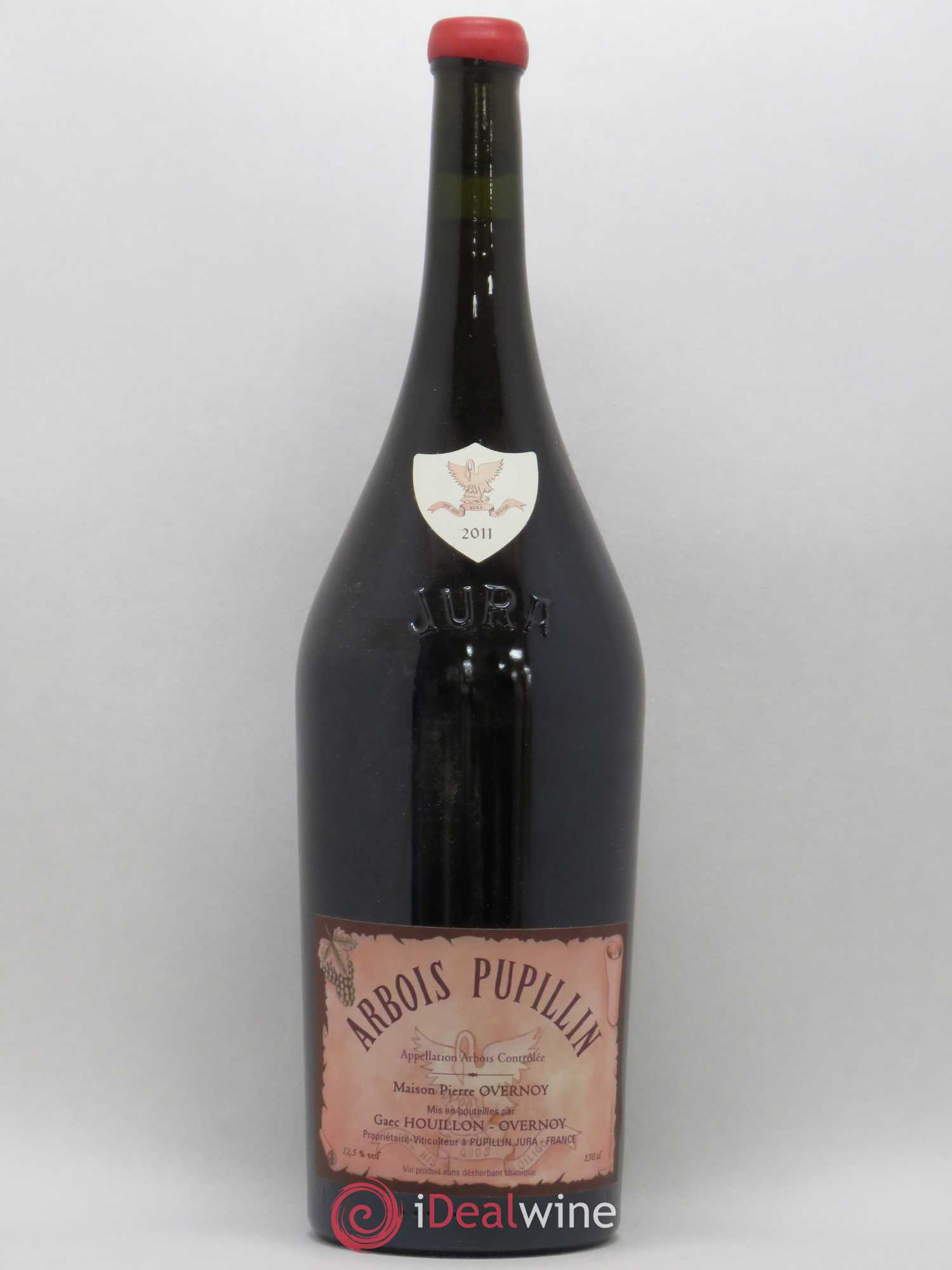 Arbois-Pupillin Poulsard (cire rouge) Overnoy-Houillon (Domaine) 2011 - Lot de 1 magnum - 0