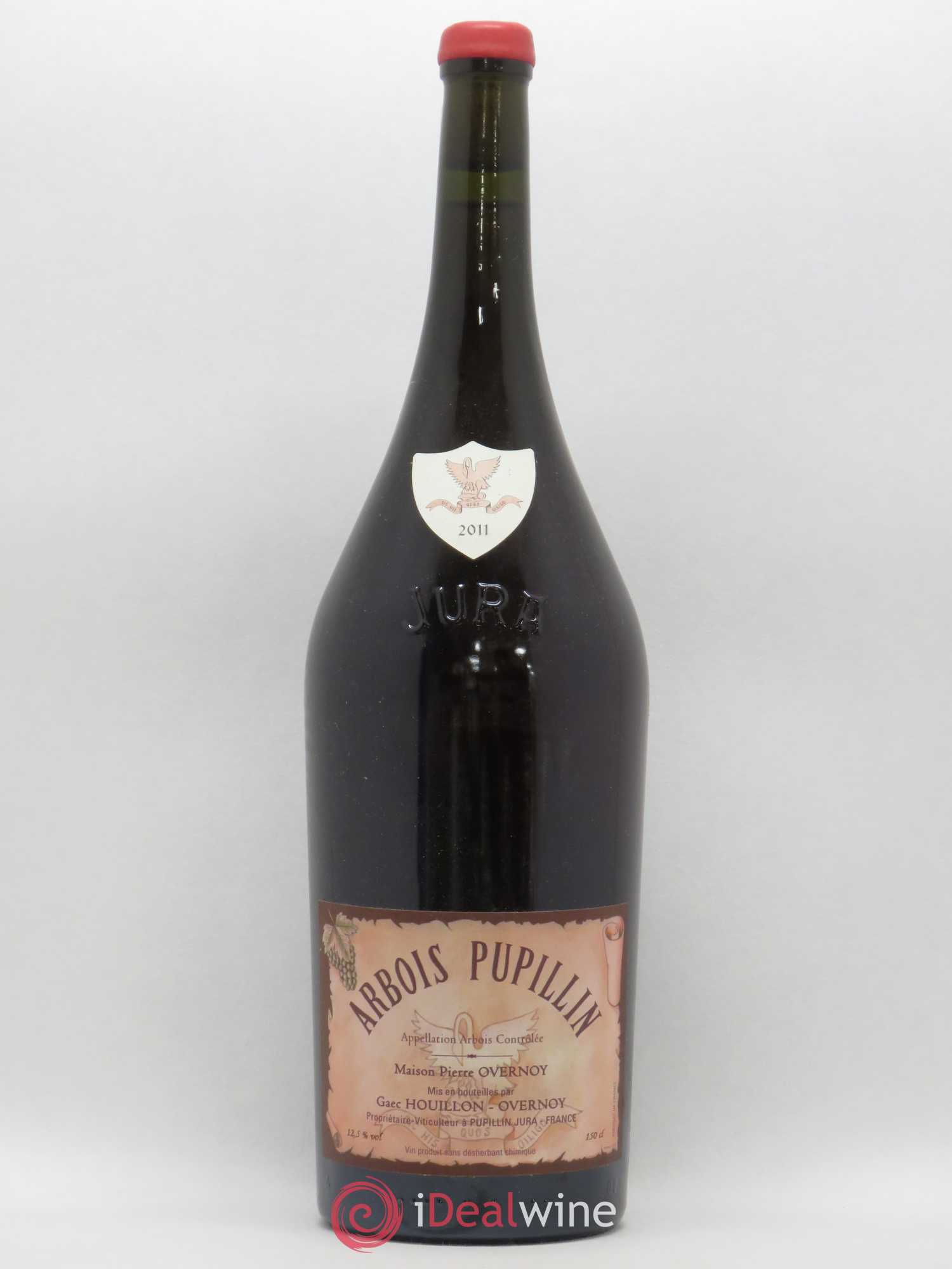 Arbois-Pupillin Poulsard (cire rouge) Overnoy-Houillon (Domaine) 2011 - Lot de 1 magnum - 0