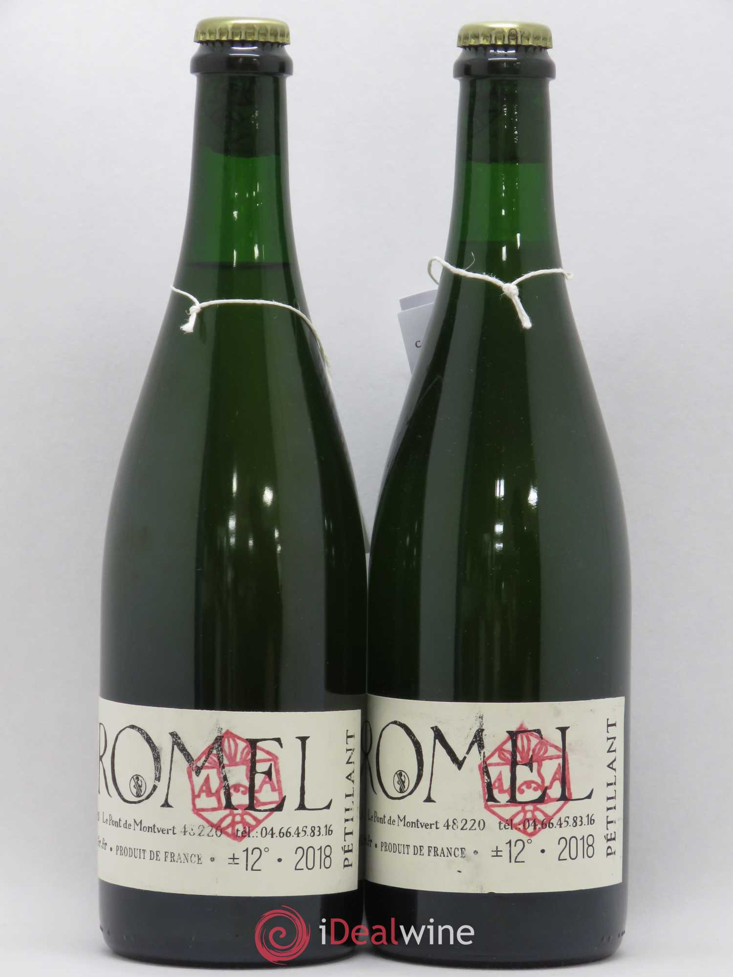 Hydromel pétillant L'Arbre aux Abeilles 2018 - Lot de 2 bouteilles - 1