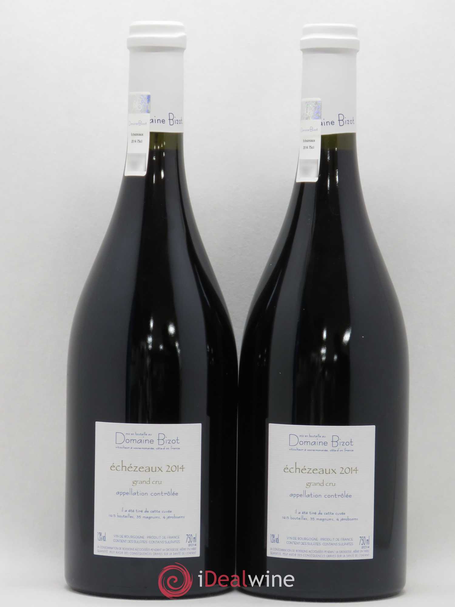 Echezeaux Grand Cru Bizot (Domaine) 2014 - Lot de 2 bouteilles - 1