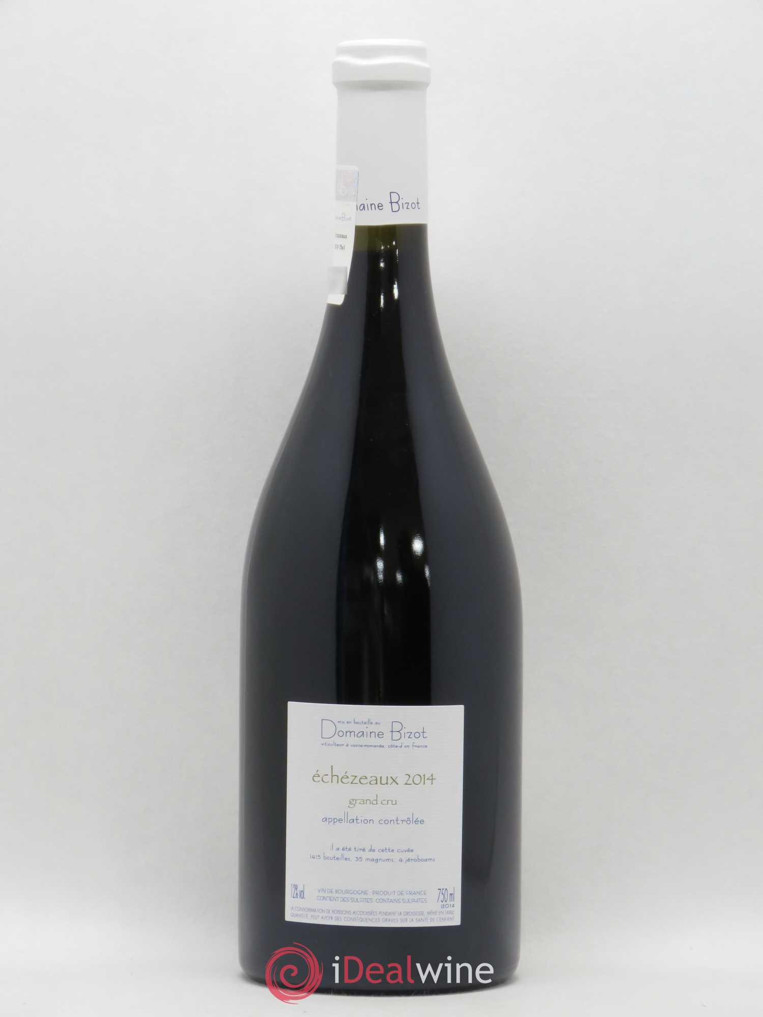 Echezeaux Grand Cru Bizot (Domaine) 2014 - Lot de 1 bouteille - 1