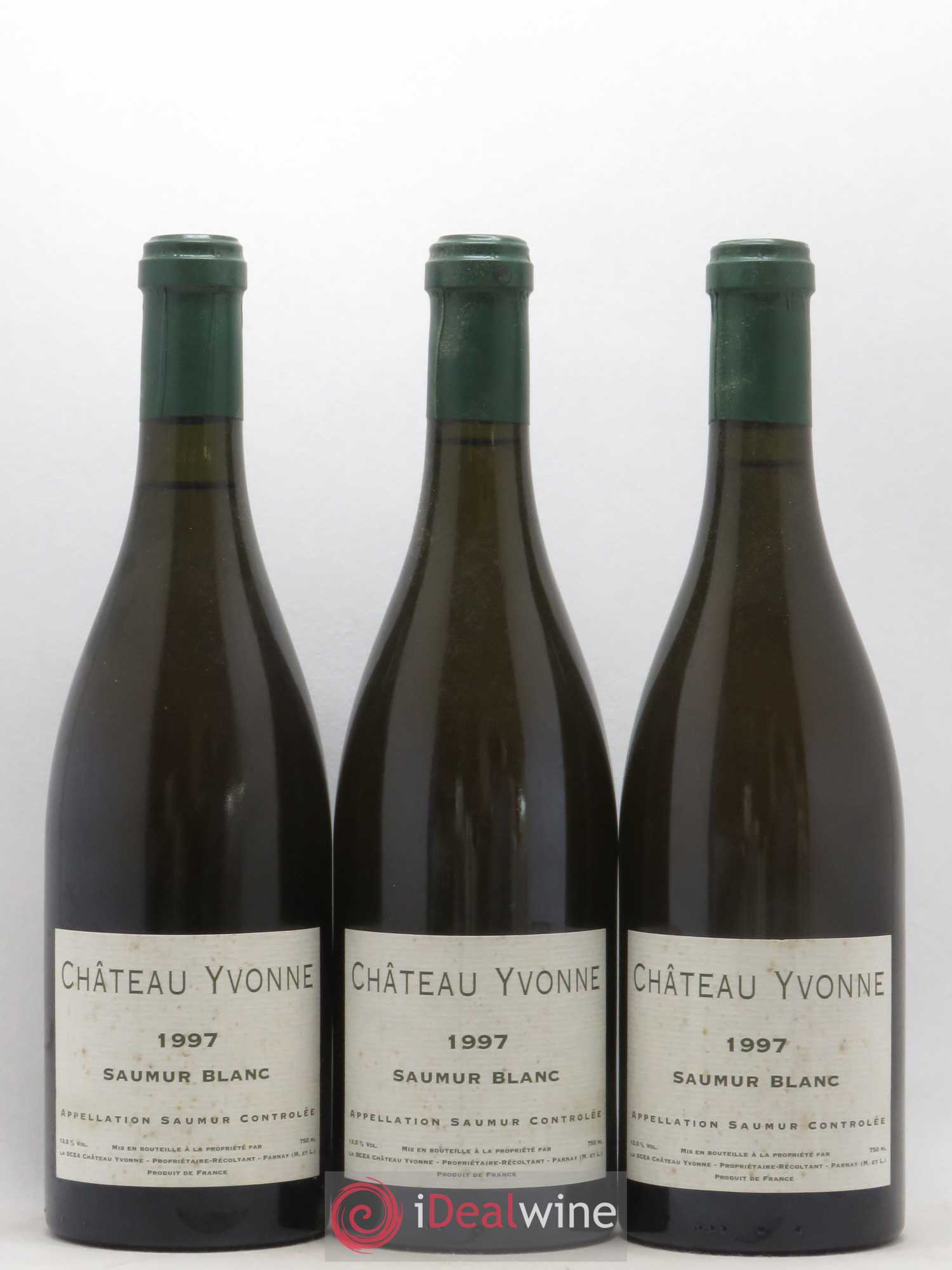 Saumur Château Yvonne 1997 - Lot de 3 bouteilles - 0