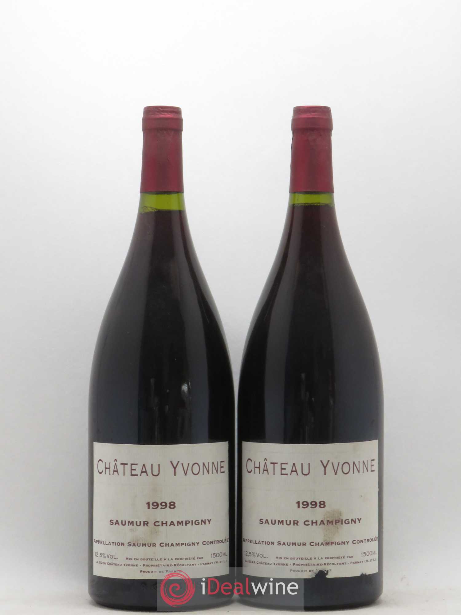 Saumur-Champigny Château Yvonne 1998 - Lot de 2 magnums - 0