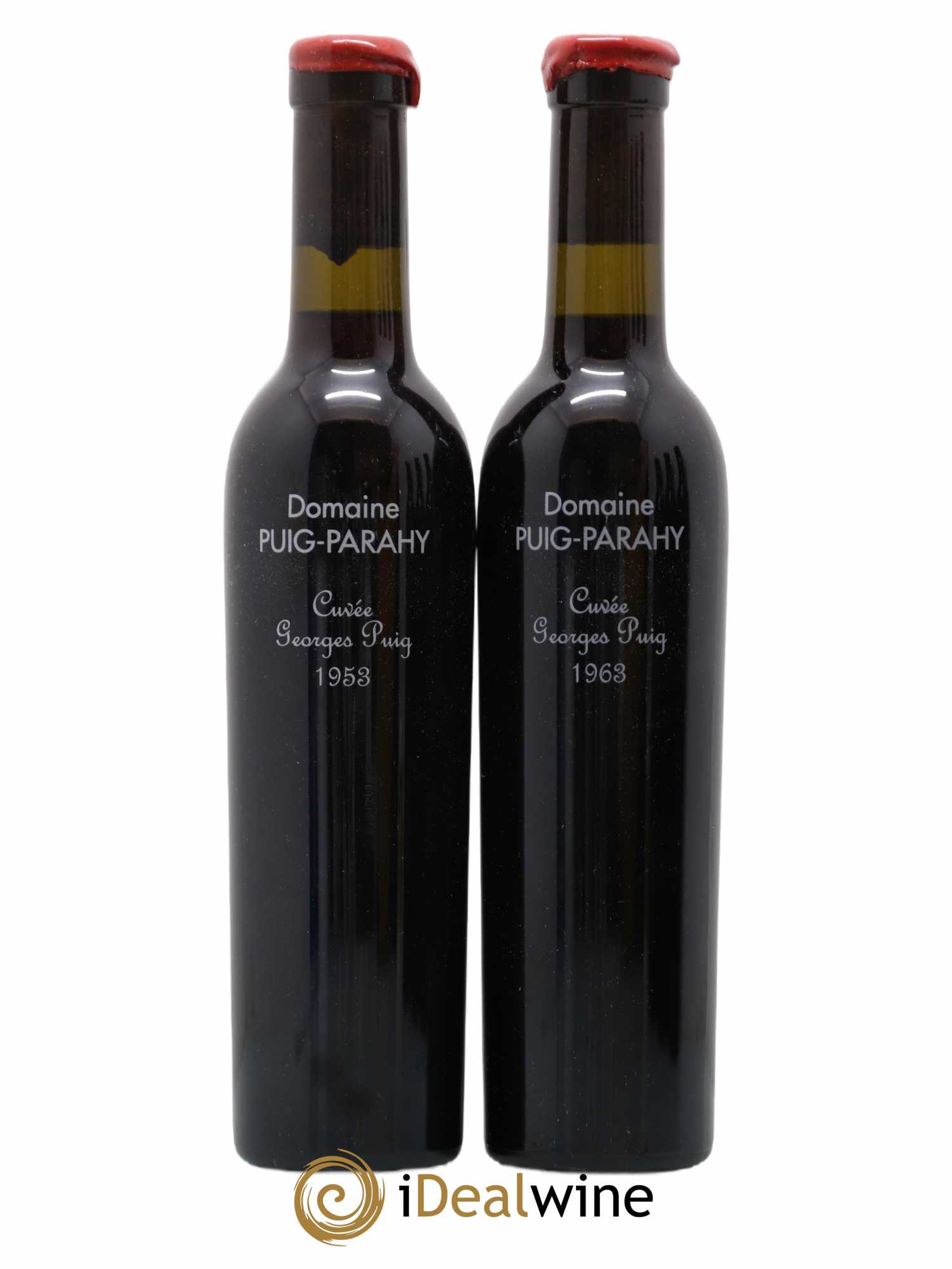 Rivesaltes Grand roussillon un siècle de millésime (1898/1910/1930/1953/1963) Domaine Puig Parahi - Lot de 5 demi bouteilles - 2