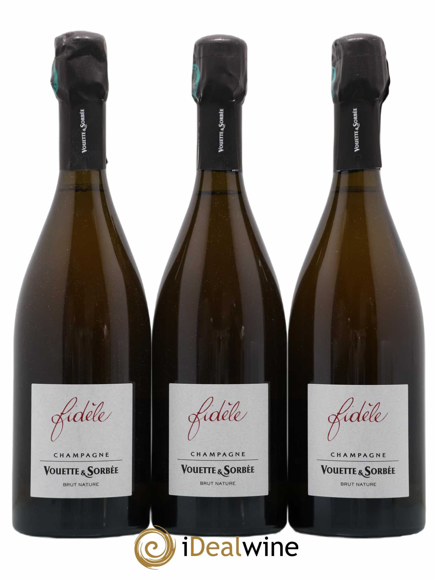 Fidèle Blanc de Noirs Vouette et Sorbée - Lot de 3 bouteilles - 0