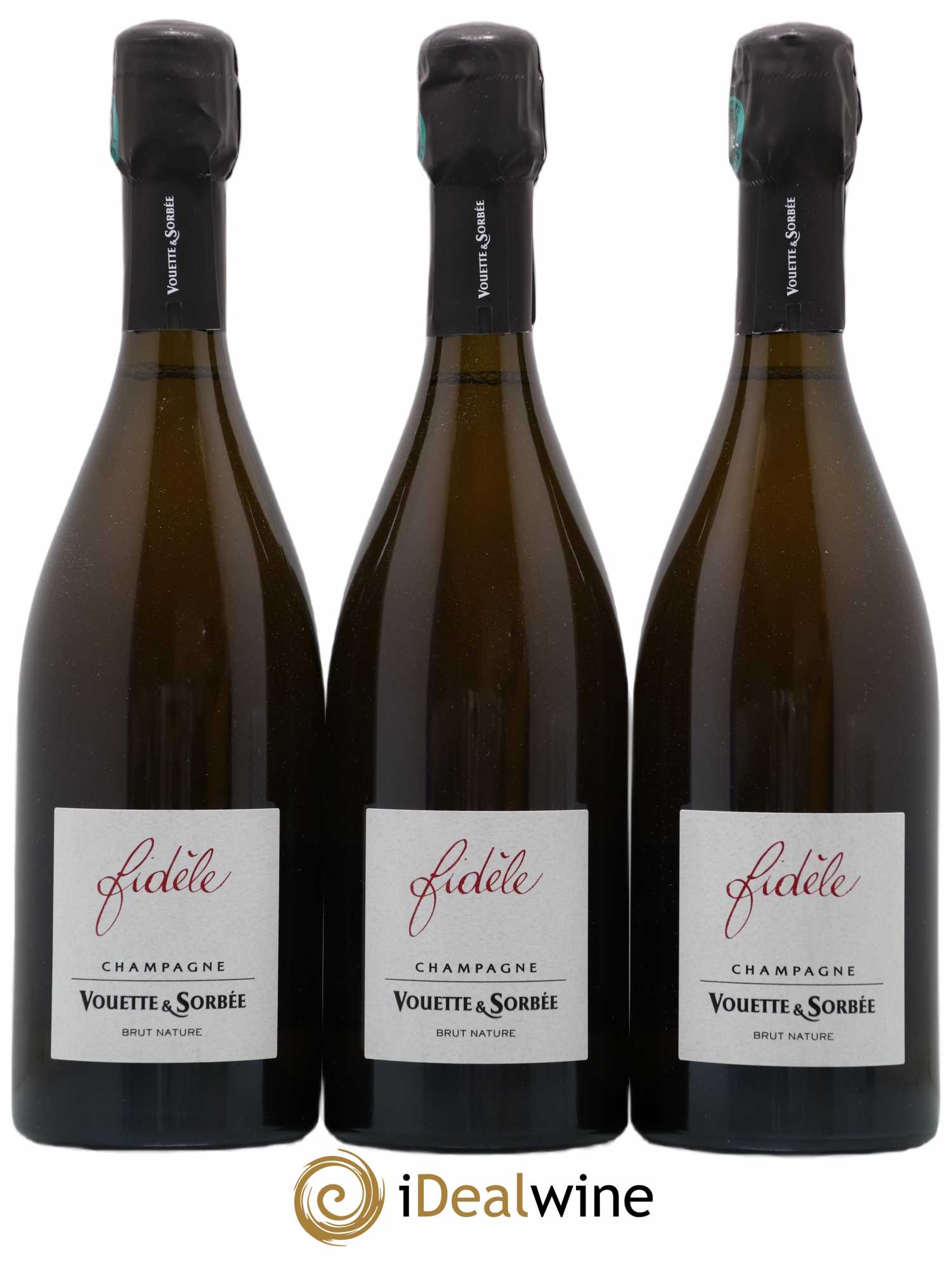 Fidèle Blanc de Noirs Vouette et Sorbée - Lot de 3 bouteilles - 0