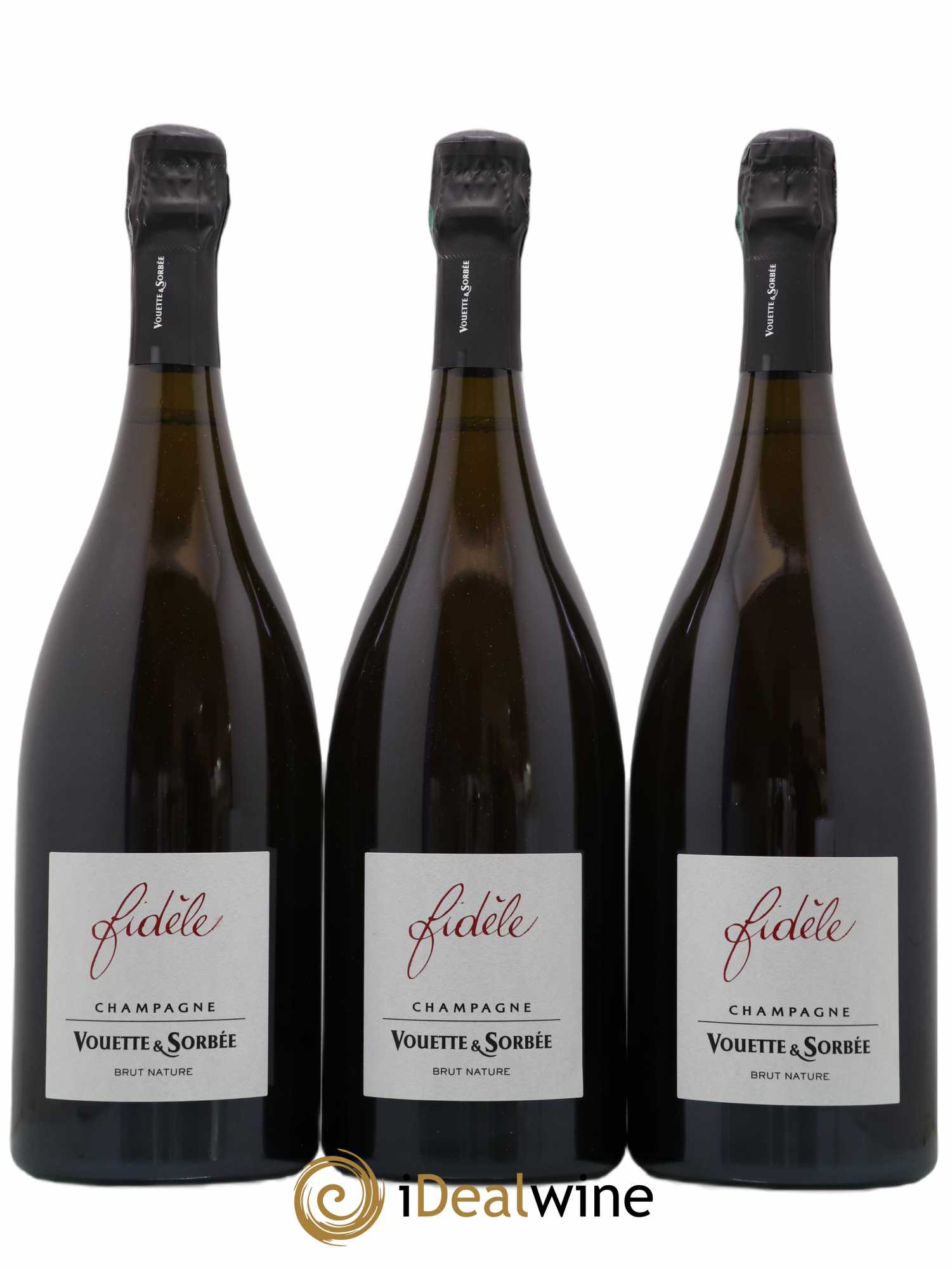 Fidèle Blanc de Noirs Vouette et Sorbée - Posten von 3 Magnum - 0