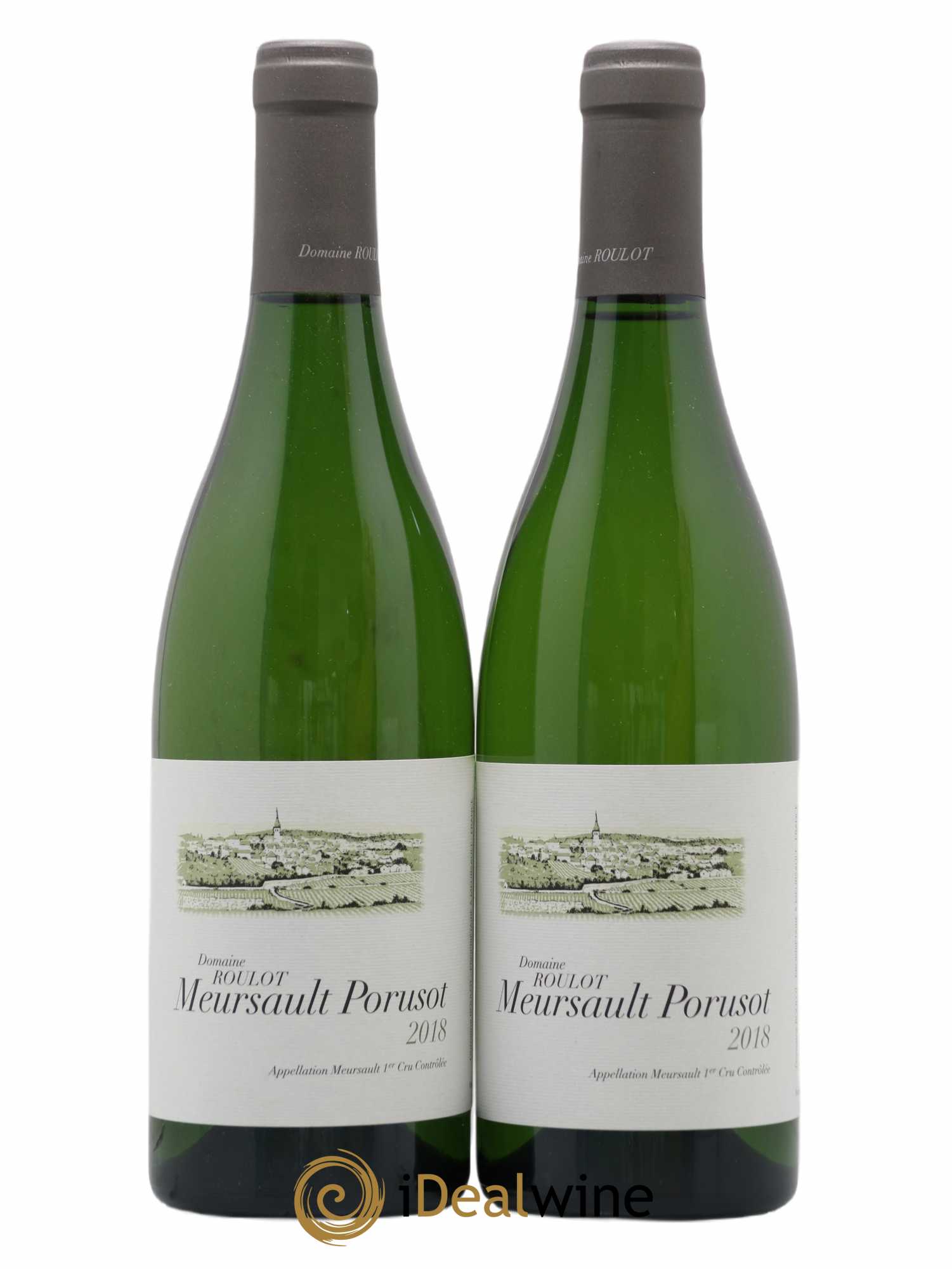 Meursault 1er Cru Le Porusot Roulot (Domaine) 2018 - Lot de 2 bouteilles - 0