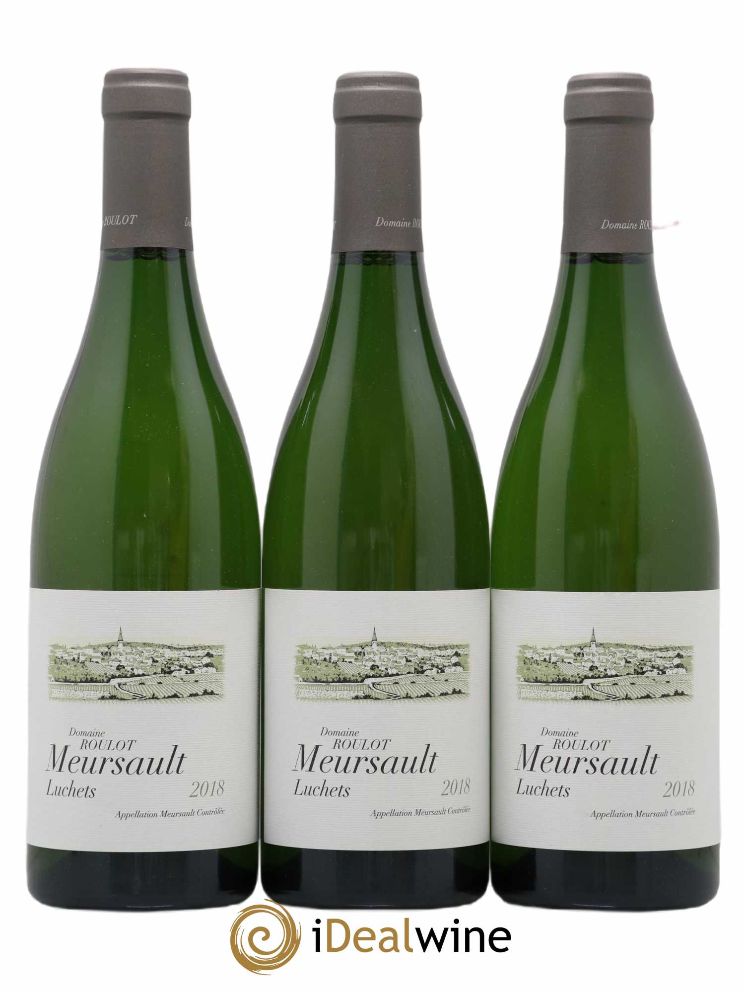Meursault Luchets Roulot (Domaine) 2018 - Lot de 3 bouteilles - 0