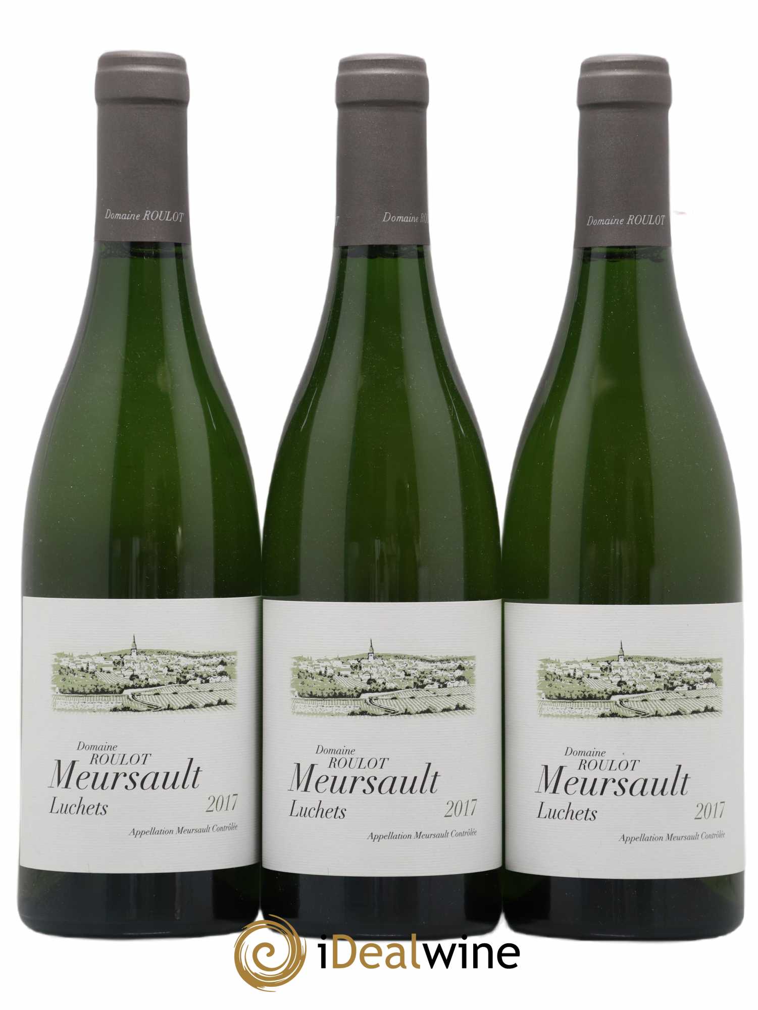 Meursault Luchets Roulot (Domaine) 2017 - Lot de 3 bouteilles - 0
