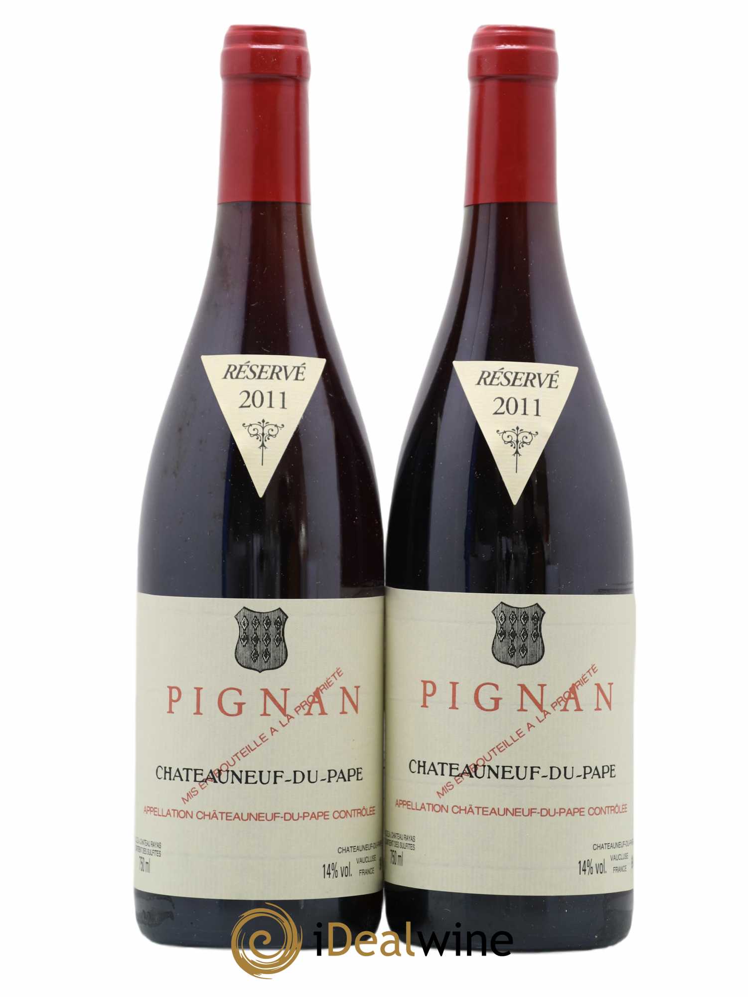 Châteauneuf-du-Pape Pignan Emmanuel Reynaud 2011 - Lot de 2 bouteilles - 0