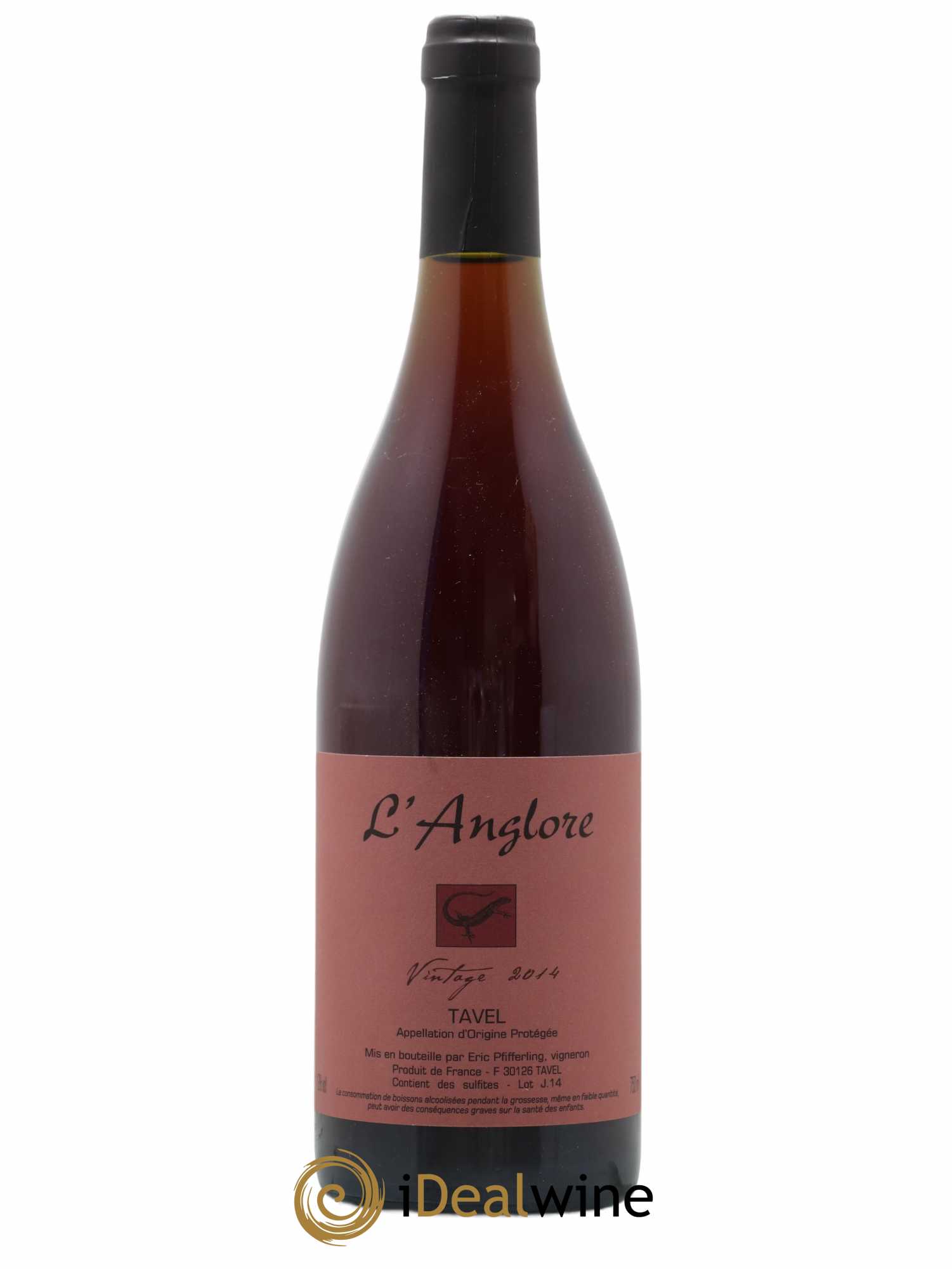 Tavel Vintage L'Anglore 2014 - Lot de 1 bouteille - 0