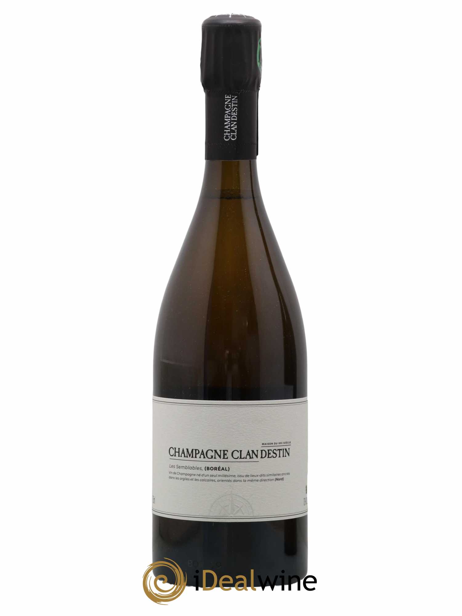 Champagne Les Semblables Boréal Clandestin 2019 - Lot de 1 bouteille - 0