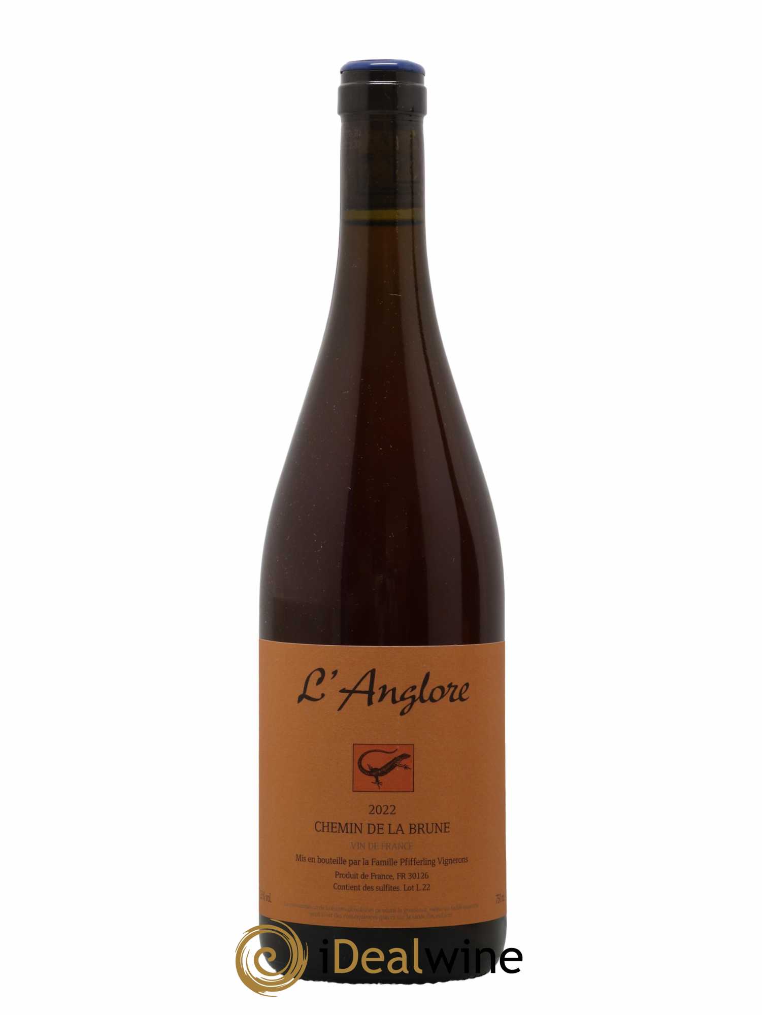 Vin de France Chemin de la brune L'Anglore 2022 - Lot de 1 bouteille - 0
