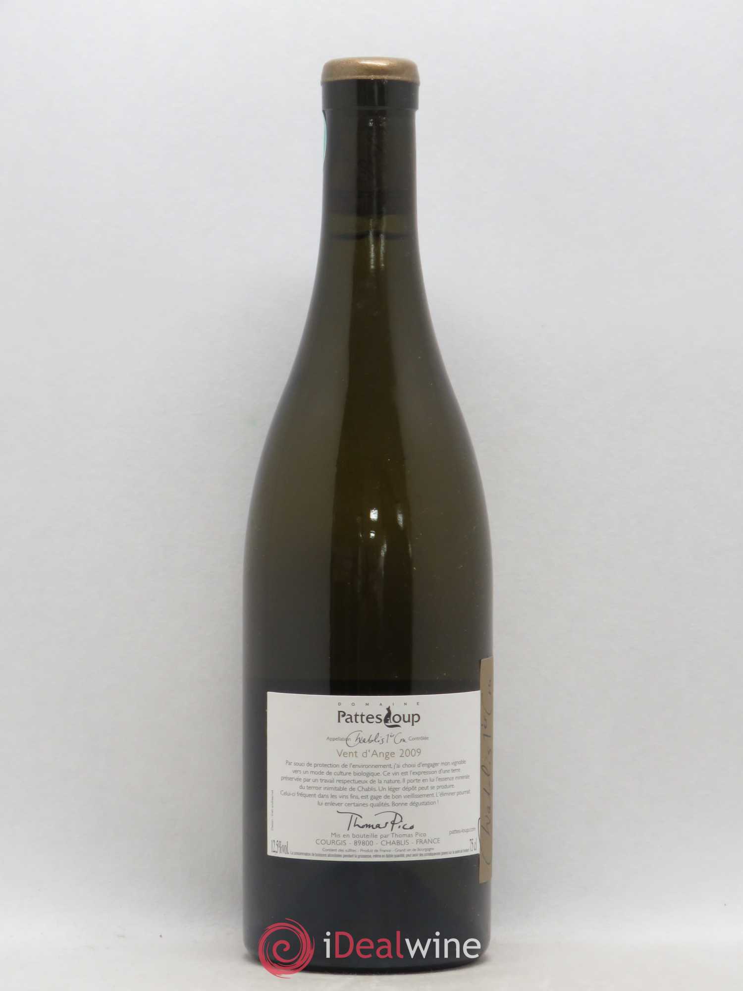 Chablis 1er Cru Beauregard Pattes Loup (Domaine) 2009 - Lot de 1 bouteille - 1