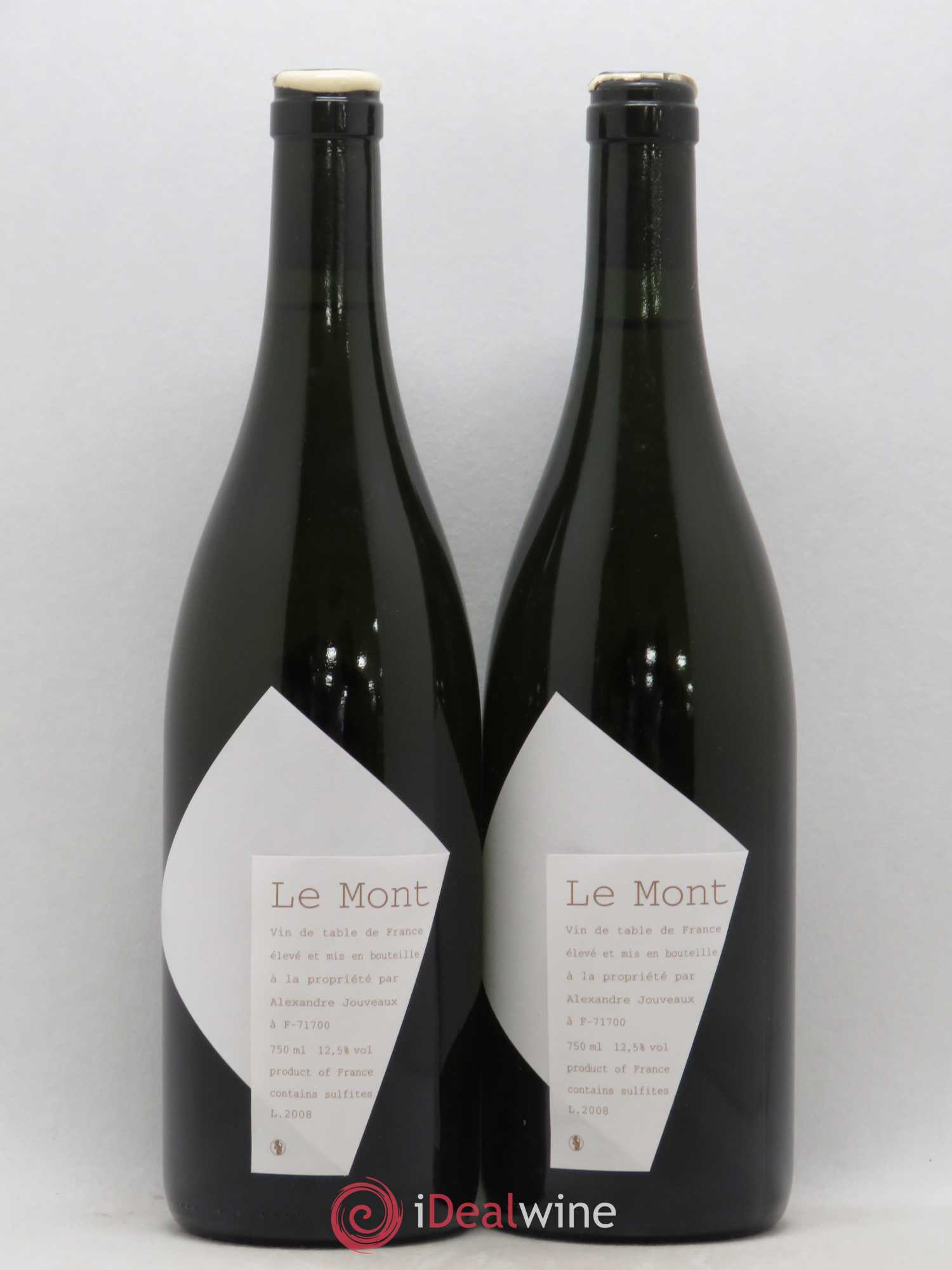 Vin de France Le Mont Alexandre Jouveaux 2008 - Lot de 2 bouteilles - 0