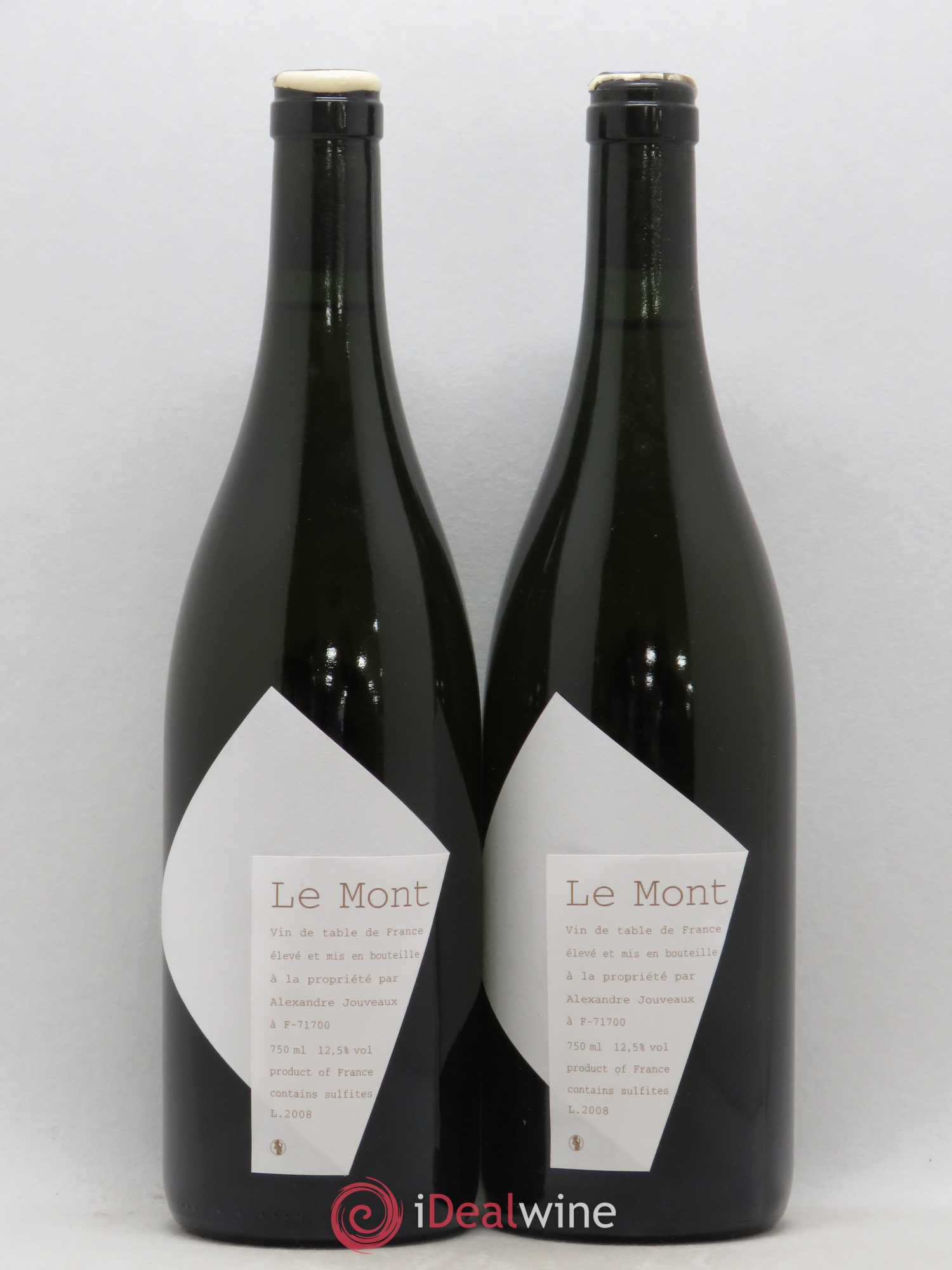 Vin de France Le Mont Alexandre Jouveaux 2008 - Lot de 2 bouteilles - 0