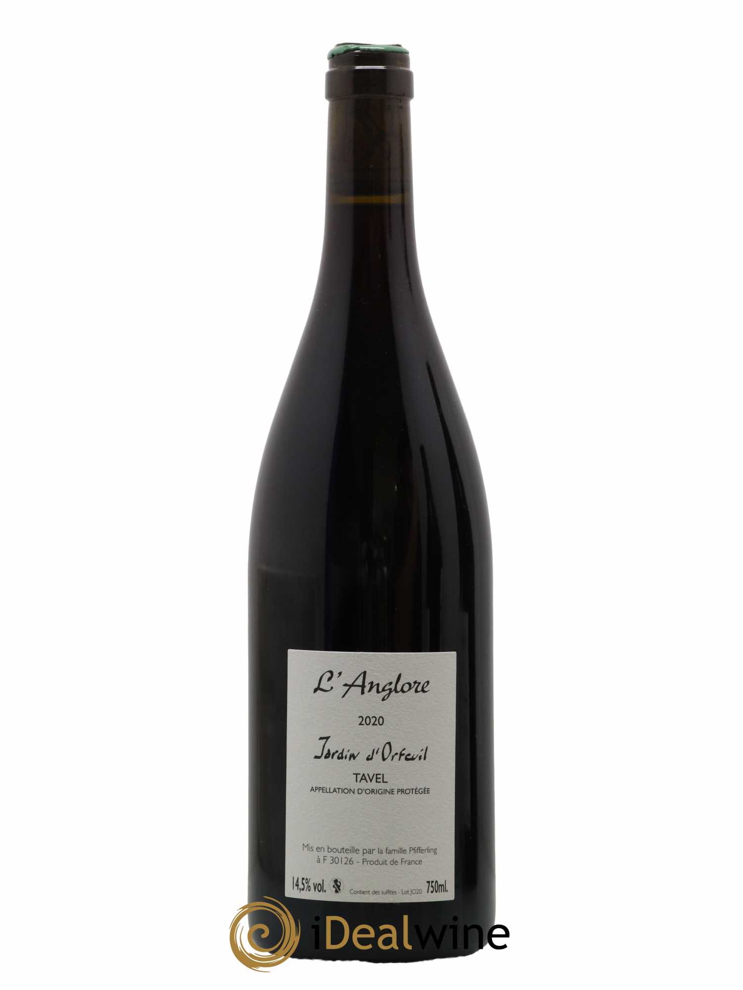 Tavel Jardin d'Orfeuil L'Anglore 2020 - Lot of 1 bottle - 1