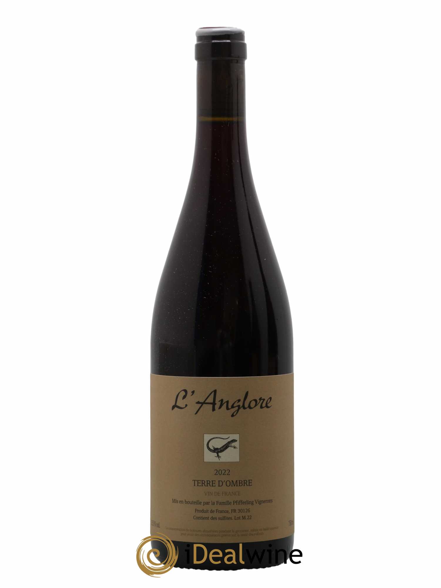 Vin de France Terre d'Ombre L'Anglore 2022 - Lot de 1 bouteille - 0