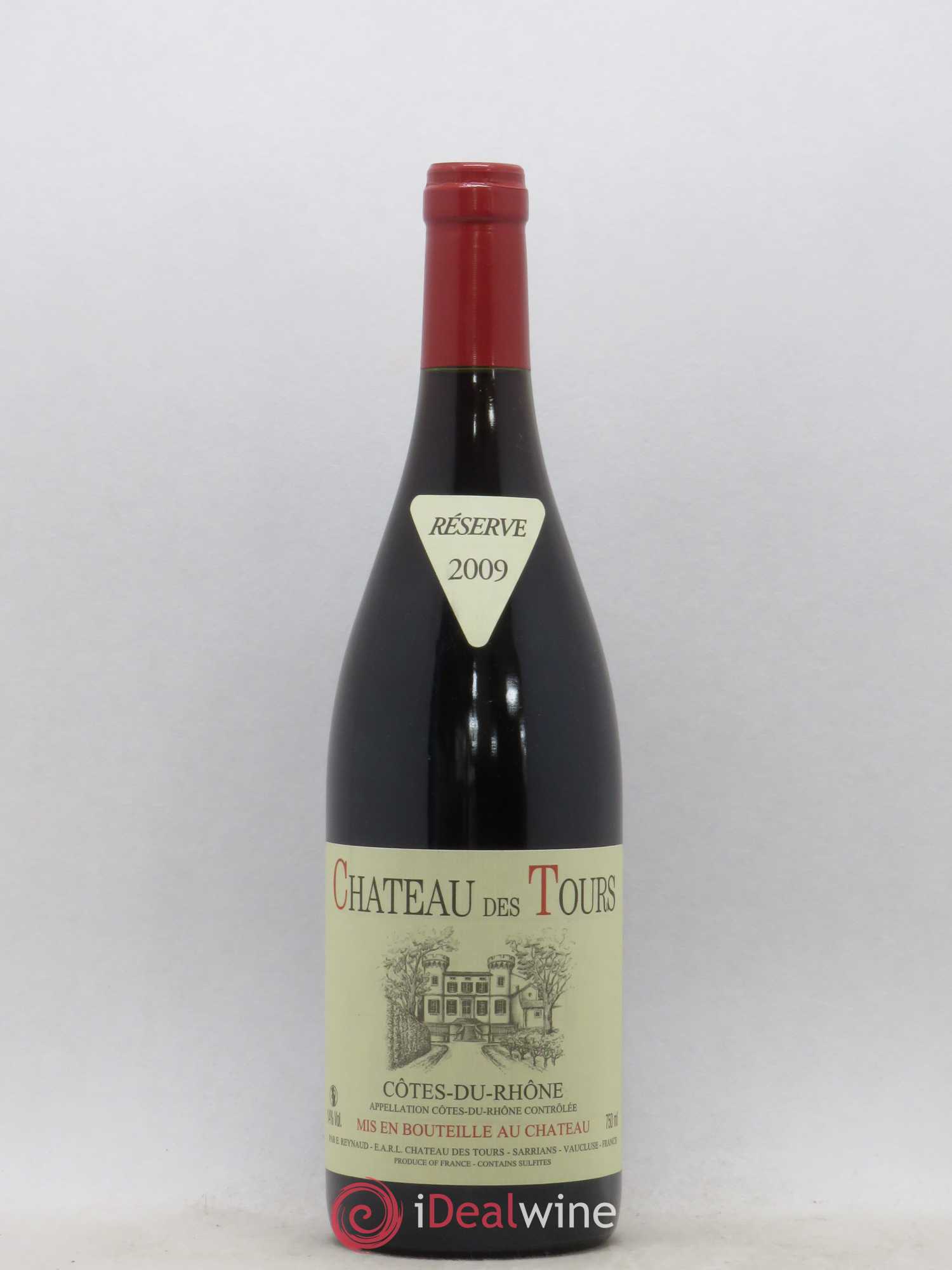 Côtes-du-Rhône Château des Tours Emmanuel Reynaud 2009 - Lot de 1 bouteille - 0