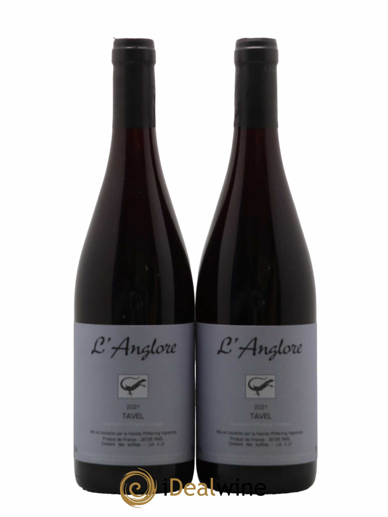 Tavel L'Anglore 2021 - Lot de 2 bouteilles - 0