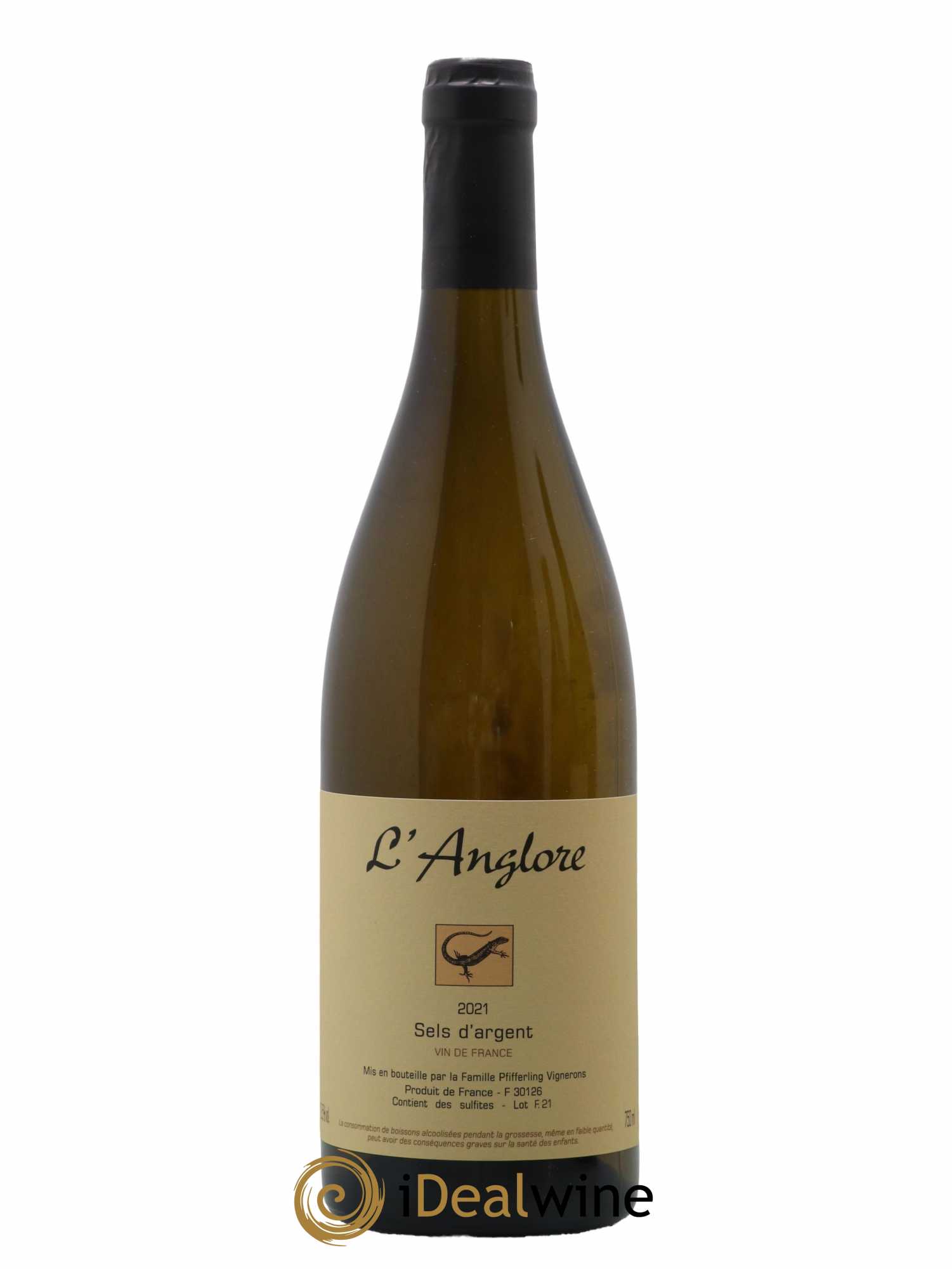 Vin de France Sels d'argent L'Anglore 2021 - Lot de 1 bouteille - 0