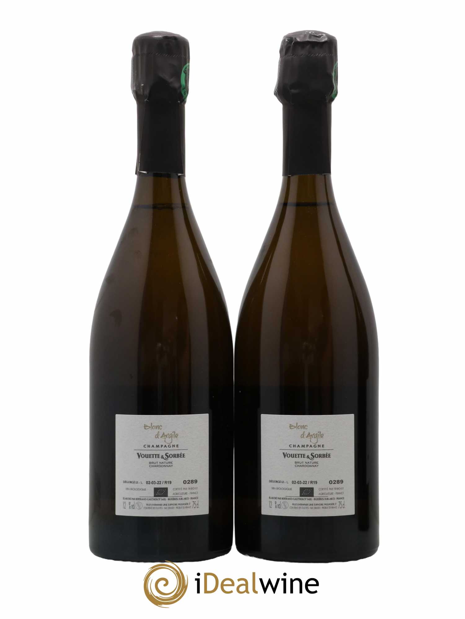 Blanc d'Argile Vouette et Sorbée 2019 - Lot de 2 bouteilles - 1