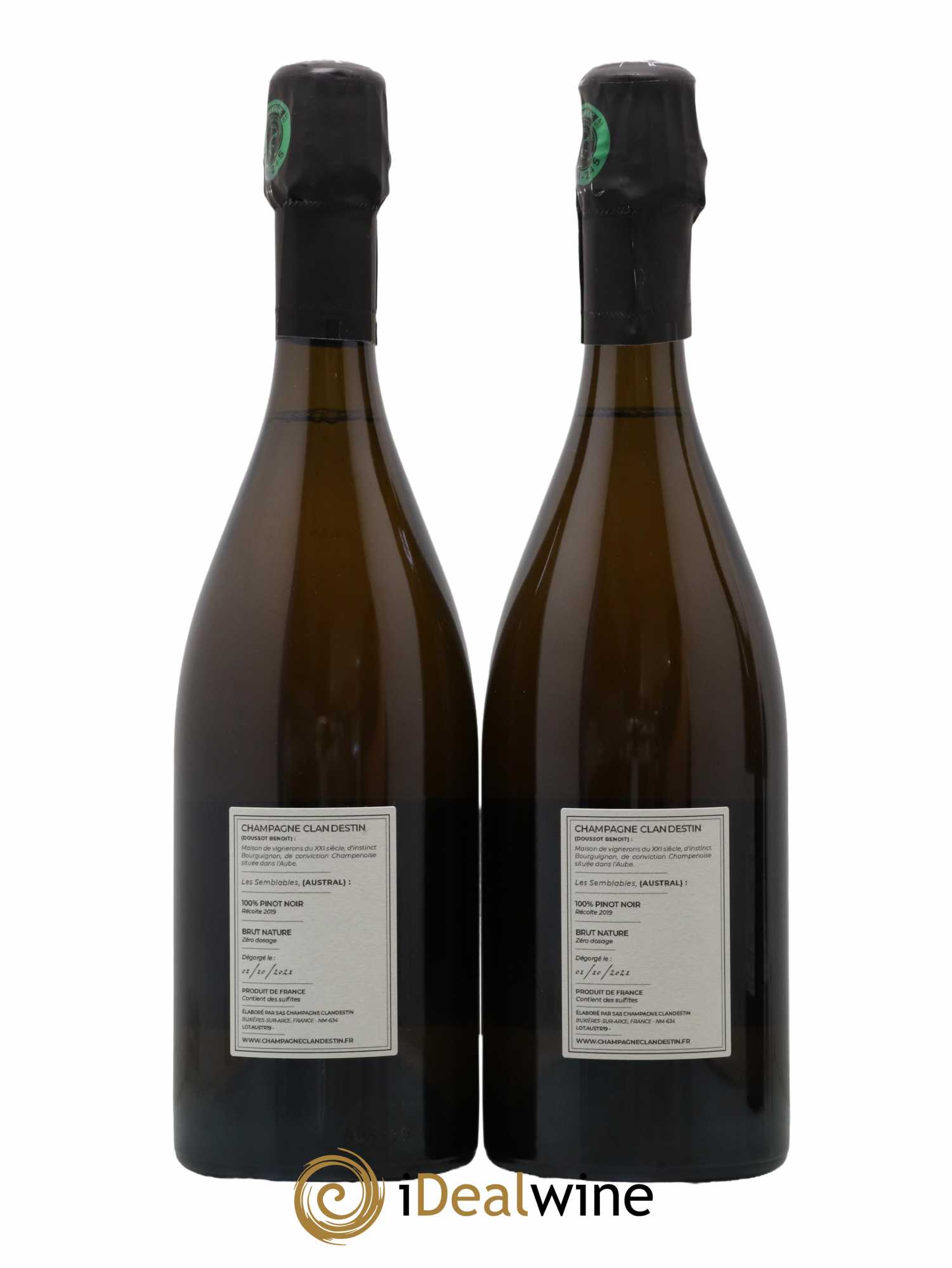 Les Semblables Austral Clandestin 2019 - Lot de 2 bouteilles - 1