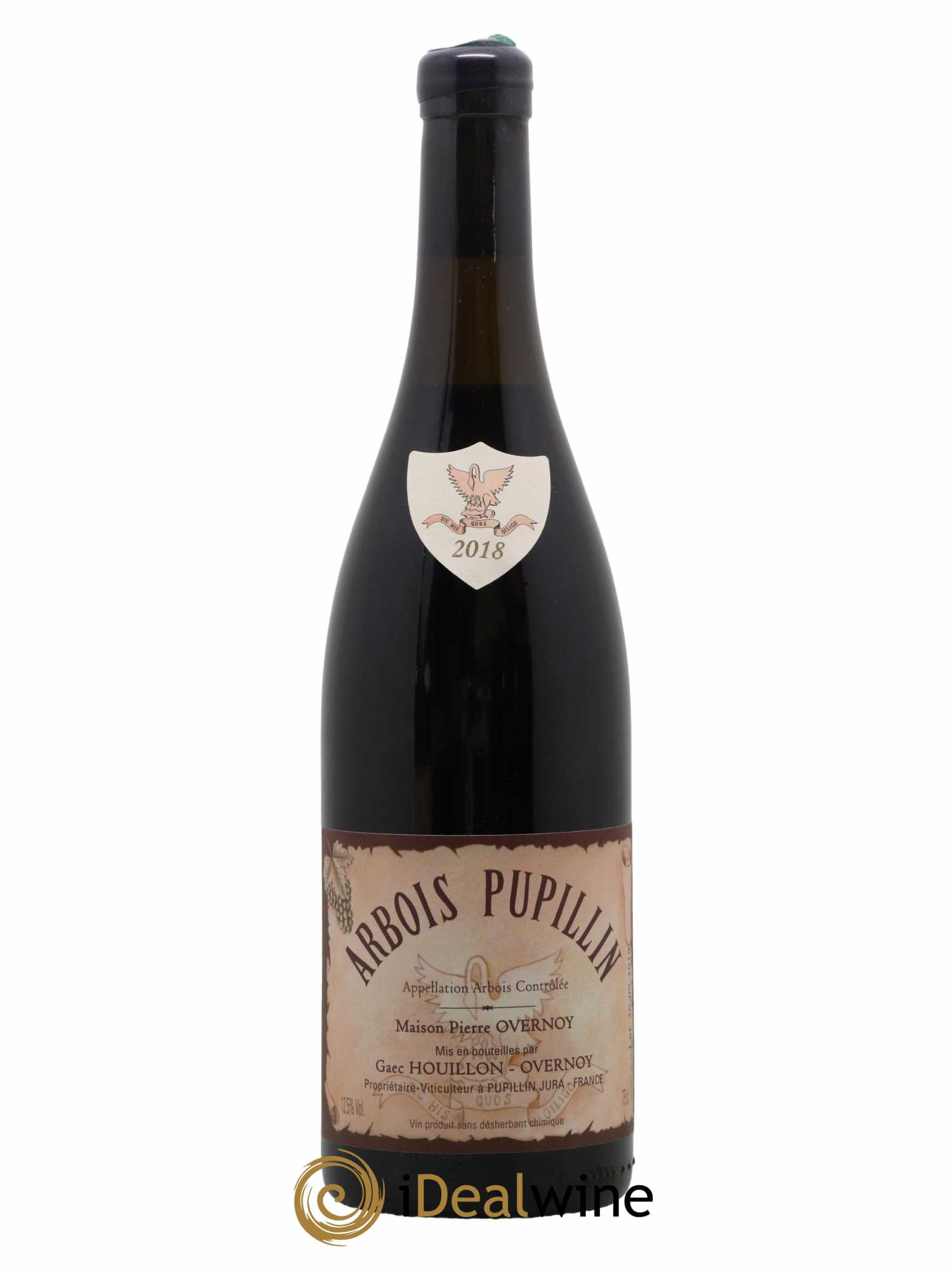 Arbois-Pupillin Ploussard Trousseau (cire violette) Overnoy-Houillon (Domaine) 2018 - Lot de 1 bouteille - 0