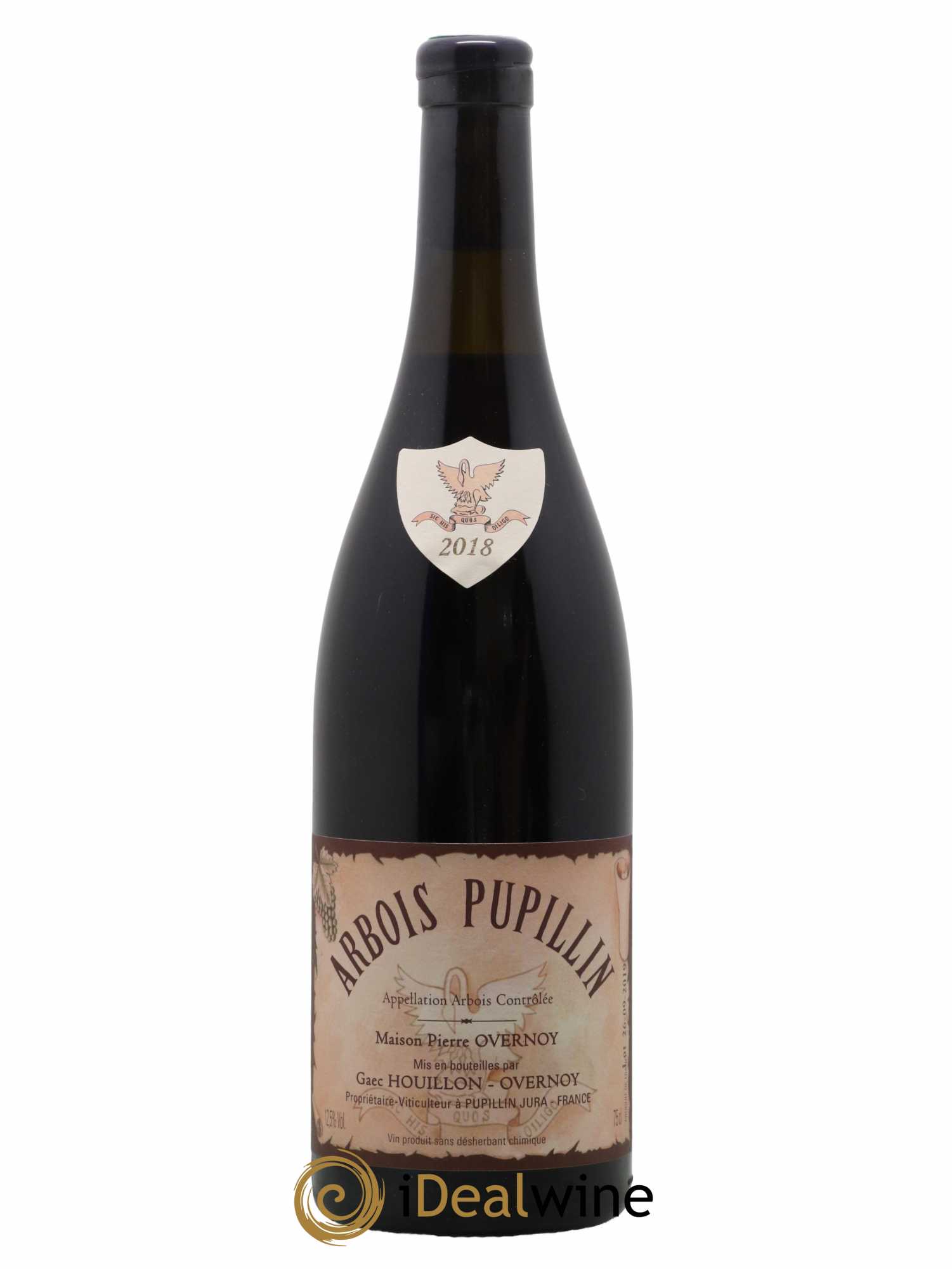 Arbois-Pupillin Ploussard Trousseau (cire violette) Overnoy-Houillon (Domaine) 2018 - Lot de 1 bouteille - 0