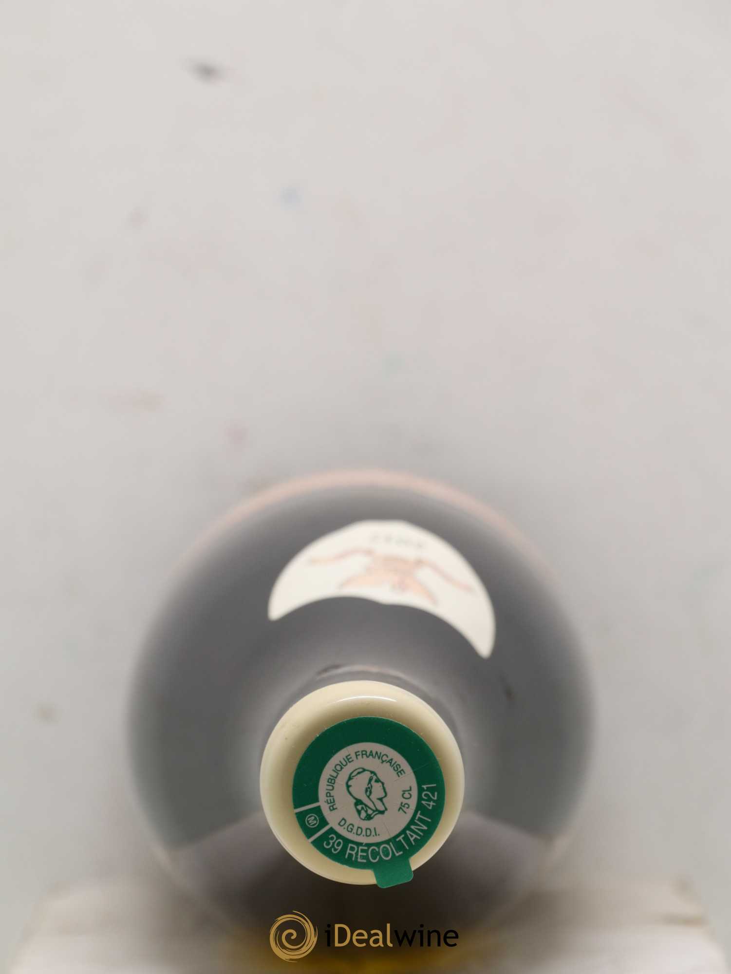 Arbois-Pupillin Chardonnay (cire blanche) Overnoy-Houillon (Domaine) 2017 - Lot de 1 bouteille - 1