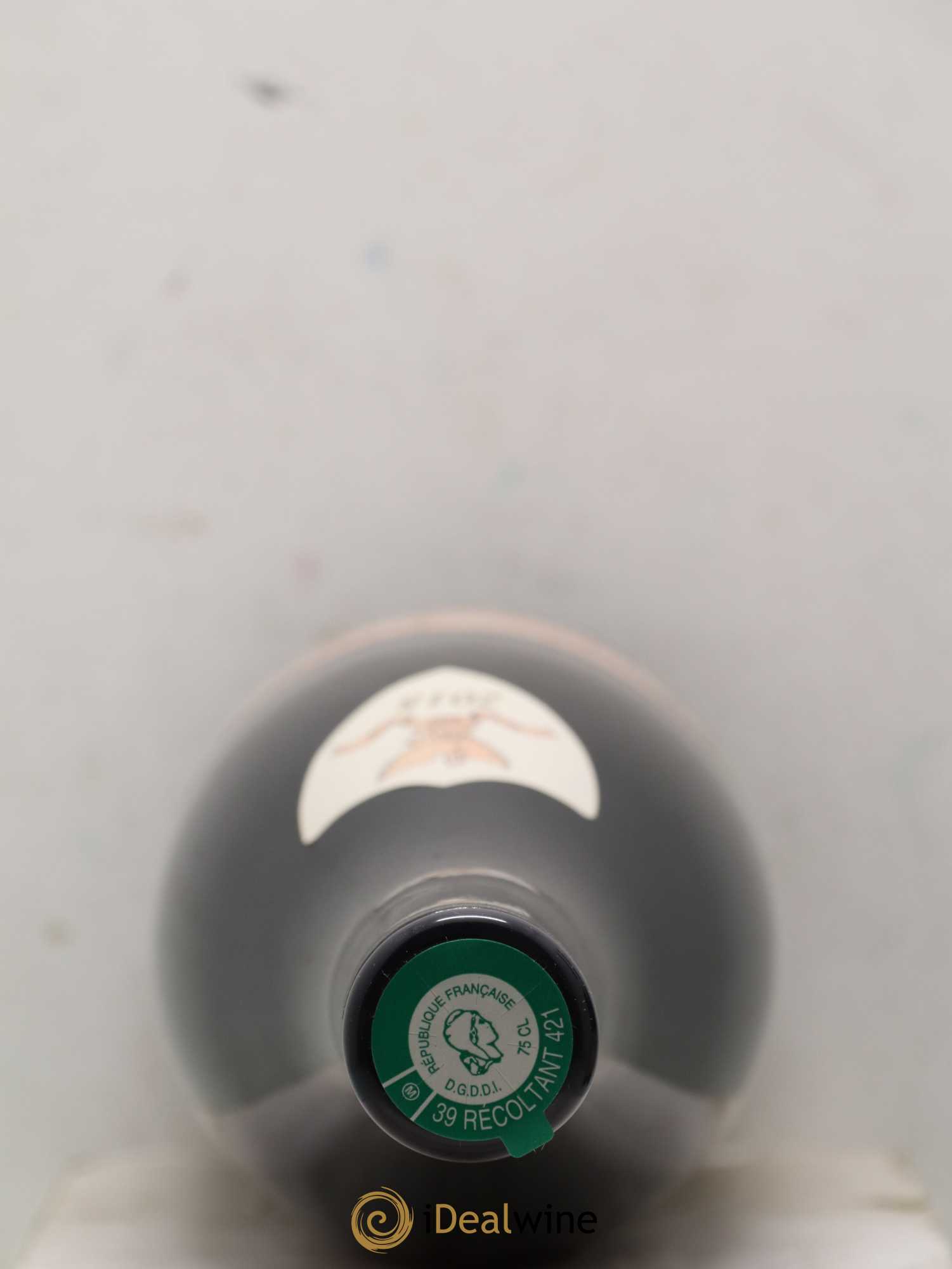 Arbois-Pupillin Ploussard Trousseau (cire violette) Overnoy-Houillon (Domaine) 2018 - Lot de 3 bouteilles - 1
