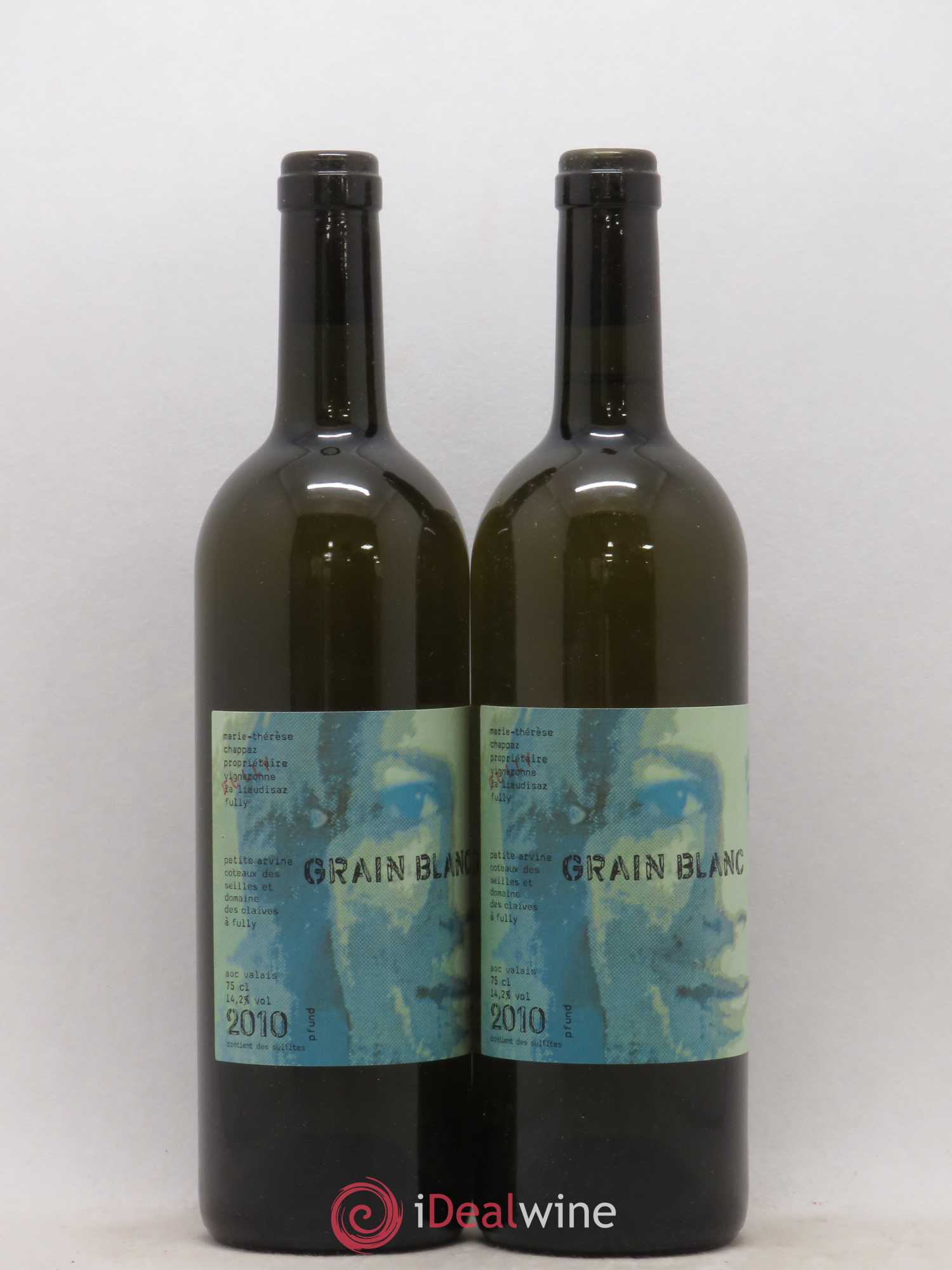 Valais Grain Blanc Marie-Thérèse Chappaz - Domaine Des Claives 2010 - Lot de 2 bouteilles - 0