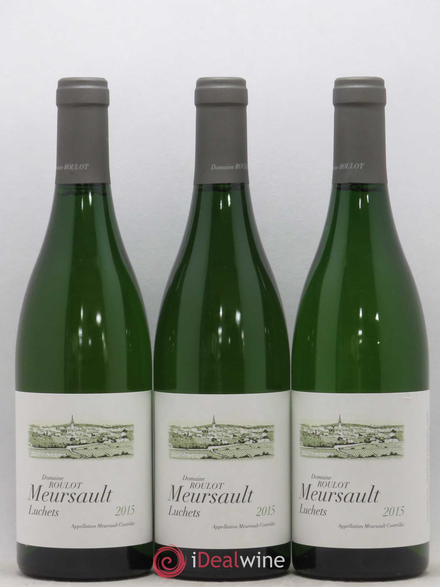 Meursault Luchets Roulot (Domaine) 2015 - Lot de 3 bouteilles - 0