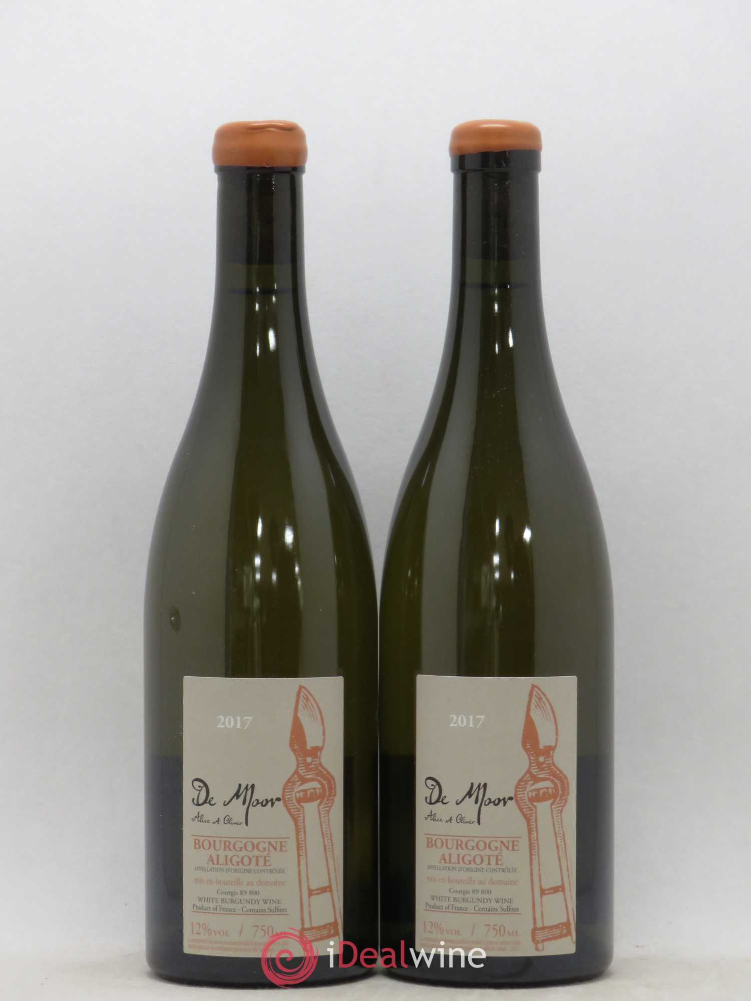Bourgogne Aligoté Alice et Olivier De Moor 2017 - Lot de 2 bouteilles - 0