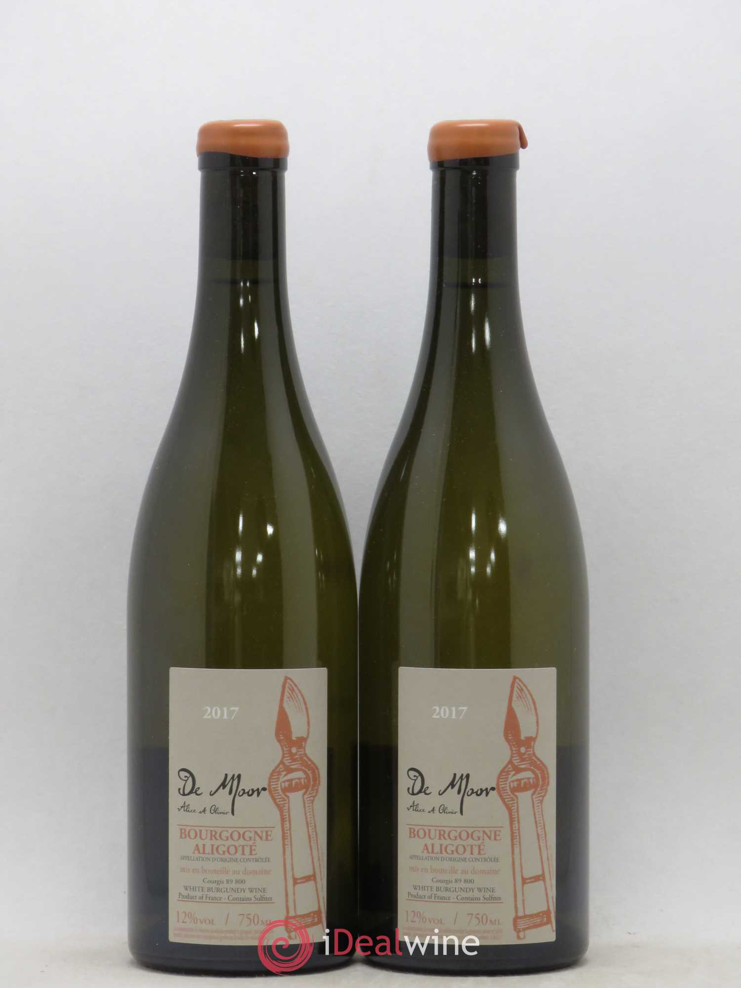 Bourgogne Aligoté Alice et Olivier De Moor 2017 - Lot de 2 bouteilles - 0