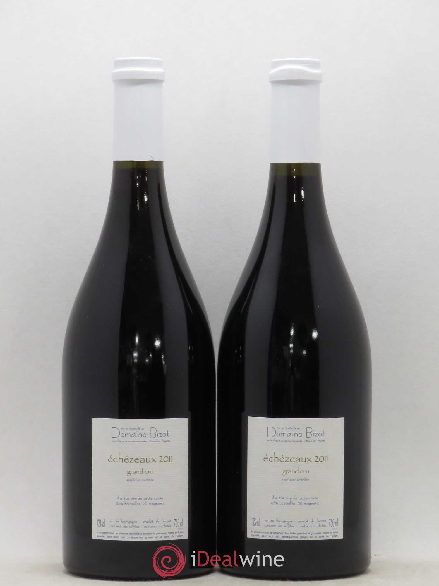 Echezeaux Grand Cru Bizot (Domaine) 2011 - Lot de 2 bouteilles - 1