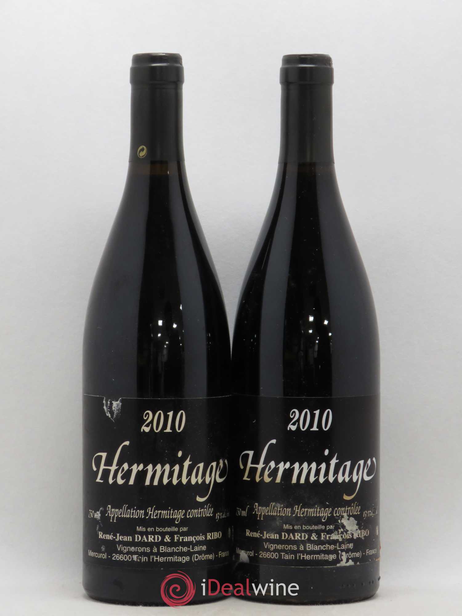 Hermitage Dard et Ribo (Domaine) 2010 - Lot de 2 bouteilles - 0