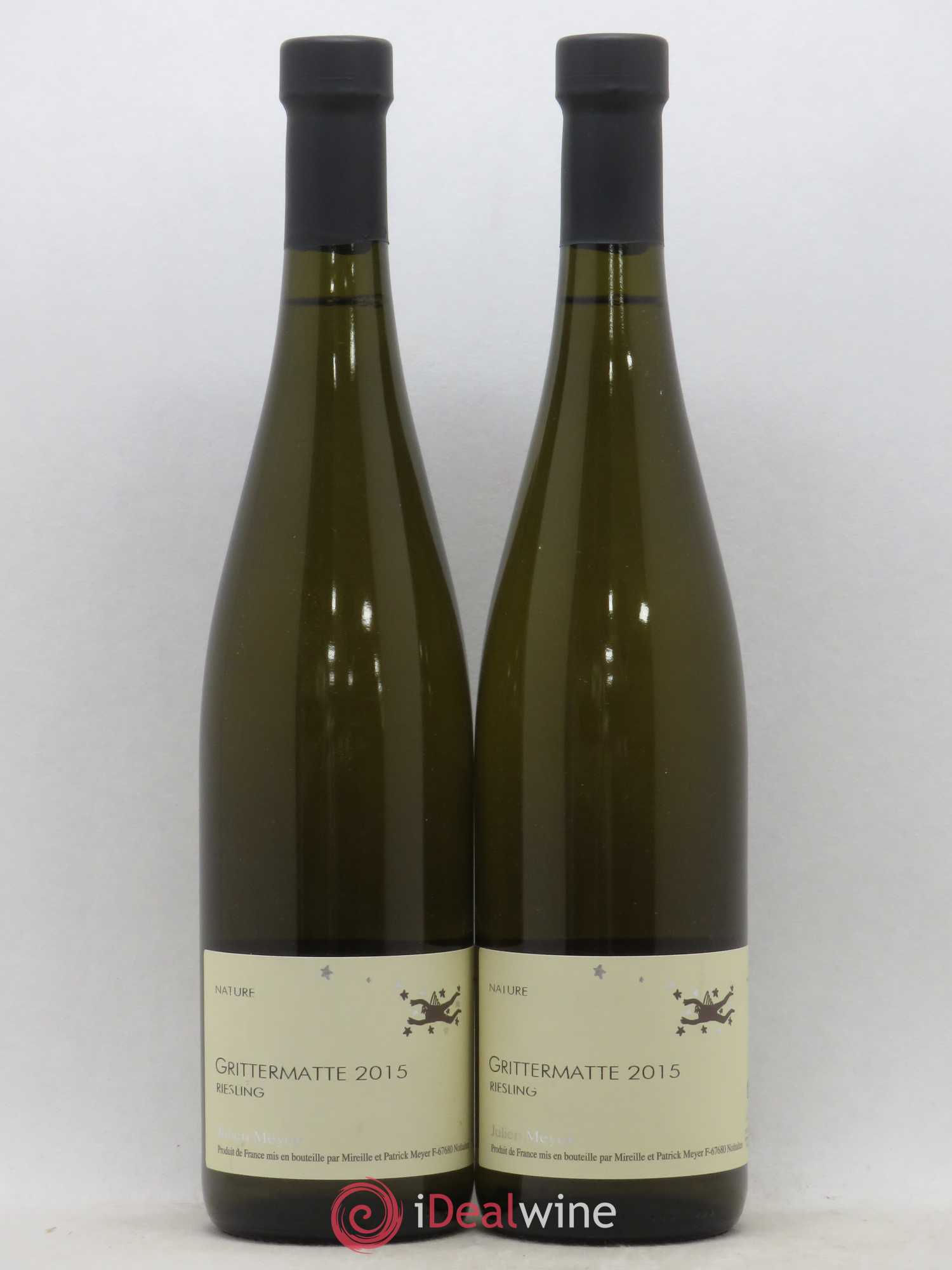 Alsace Riesling Grittermatte Julien Meyer (Domaine) 2015 - Lot de 2 bouteilles - 0
