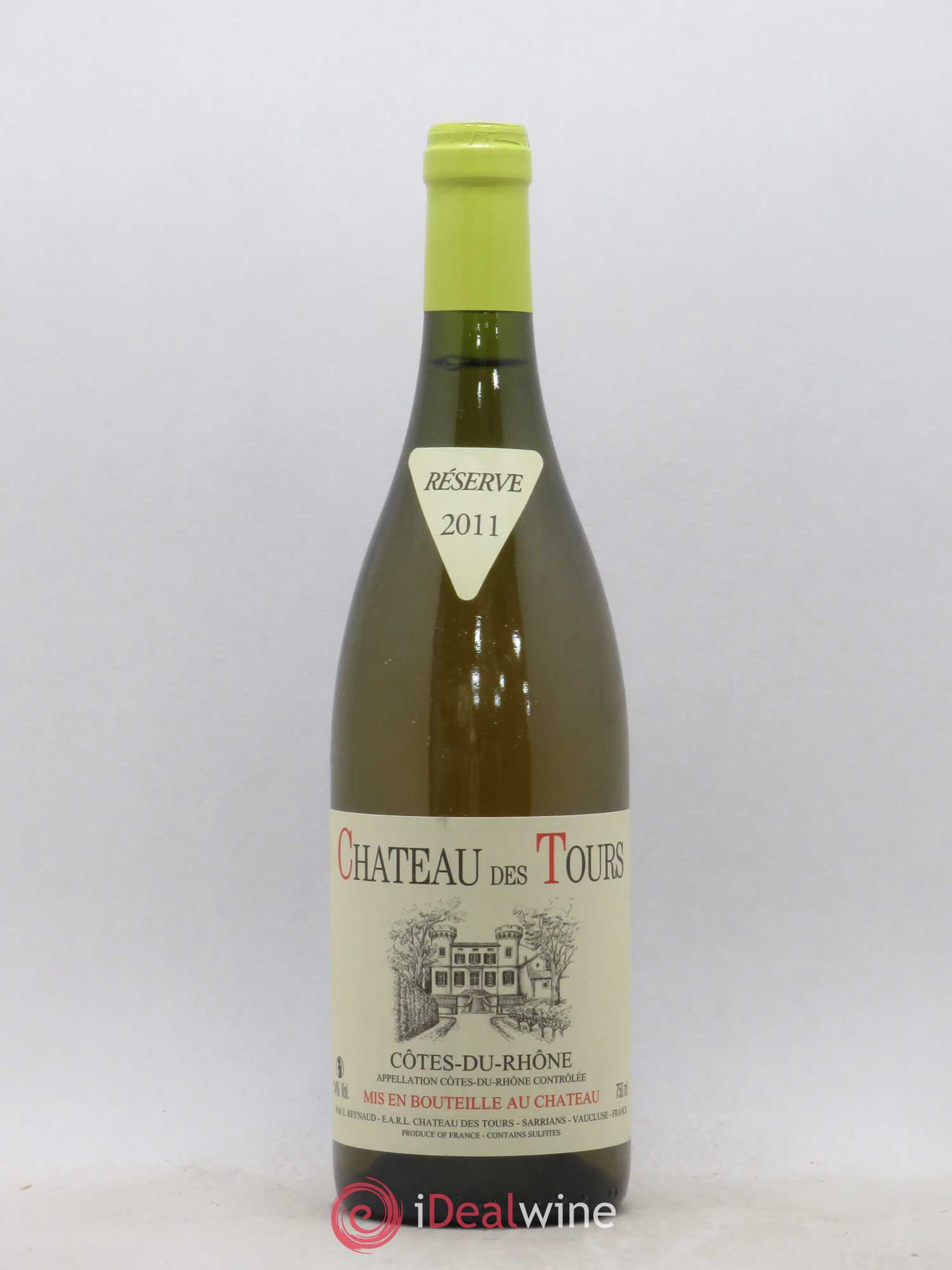 Côtes-du-Rhône Château des Tours Emmanuel Reynaud 2011 - Posten von 1 Flasche - 0