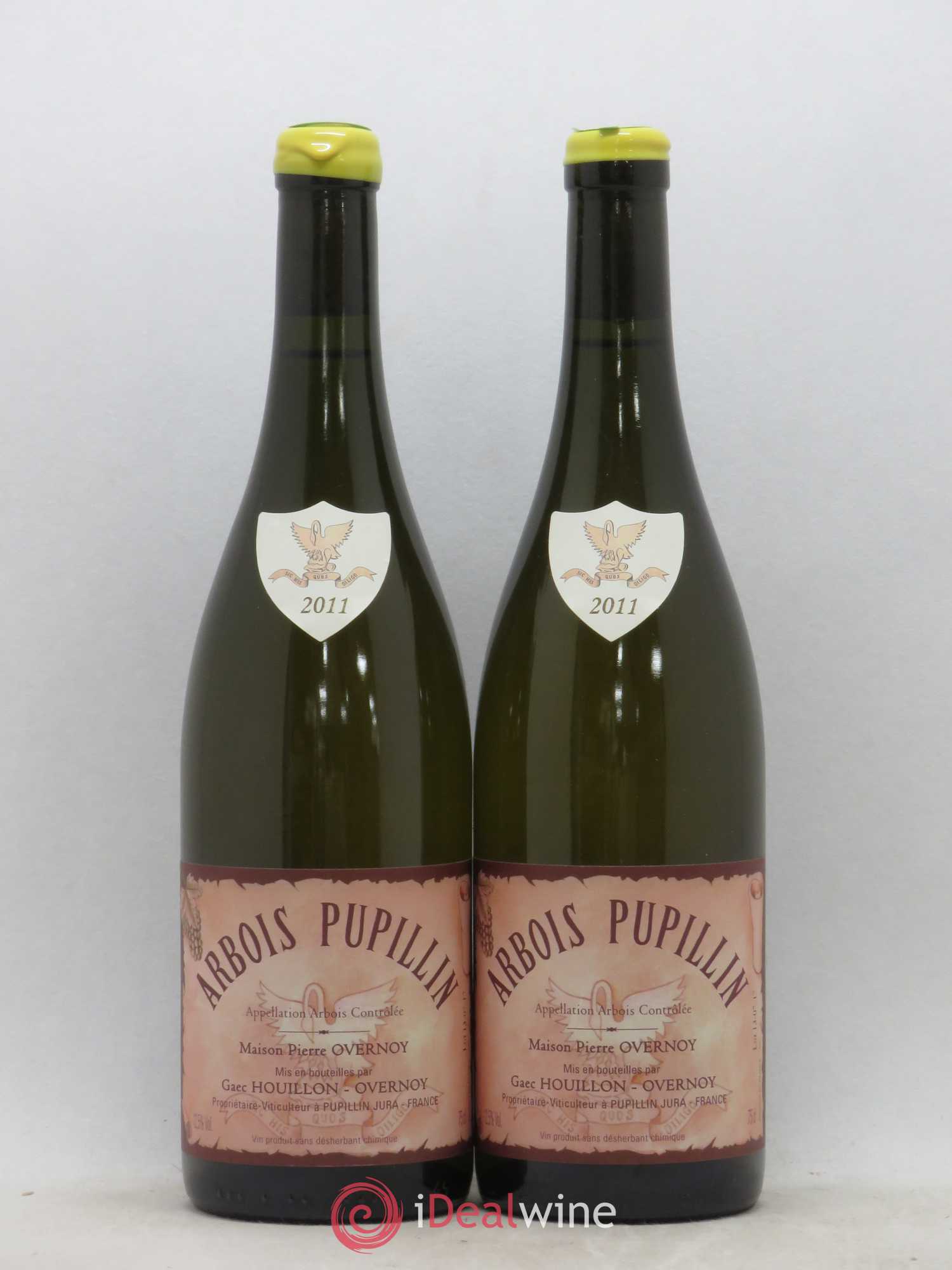 Arbois-Pupillin Savagnin élevage prolongé (cire jaune) Overnoy-Houillon (Domaine) 2011 - Lot de 2 bouteilles - 0
