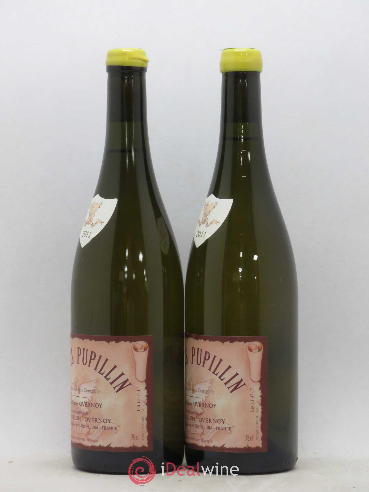 Arbois-Pupillin Savagnin élevage prolongé (cire jaune) Overnoy-Houillon (Domaine) 2011 - Lot de 2 bouteilles - 1