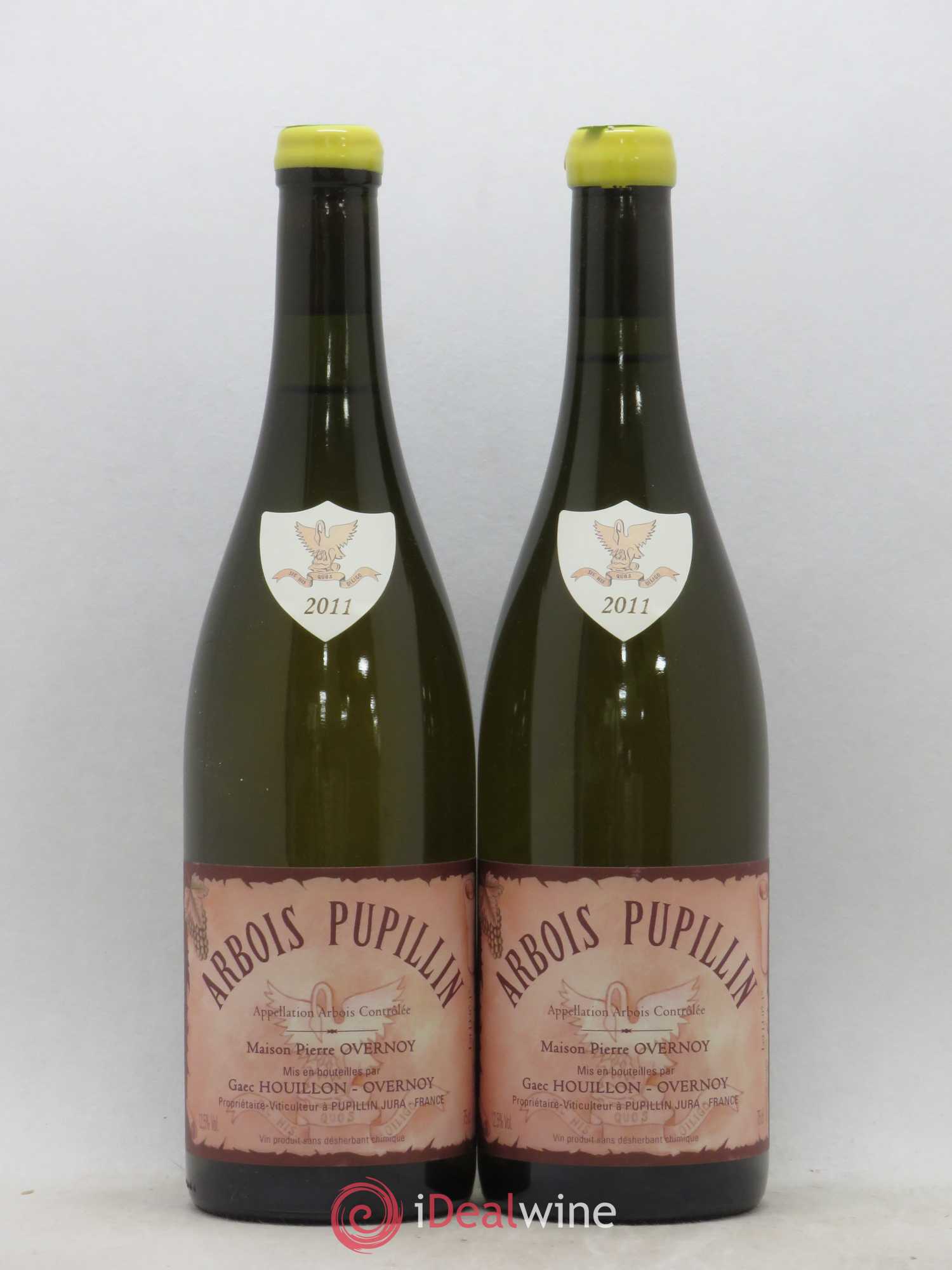 Arbois-Pupillin Savagnin élevage prolongé (cire jaune) Overnoy-Houillon (Domaine) 2011 - Lot de 2 bouteilles - 0