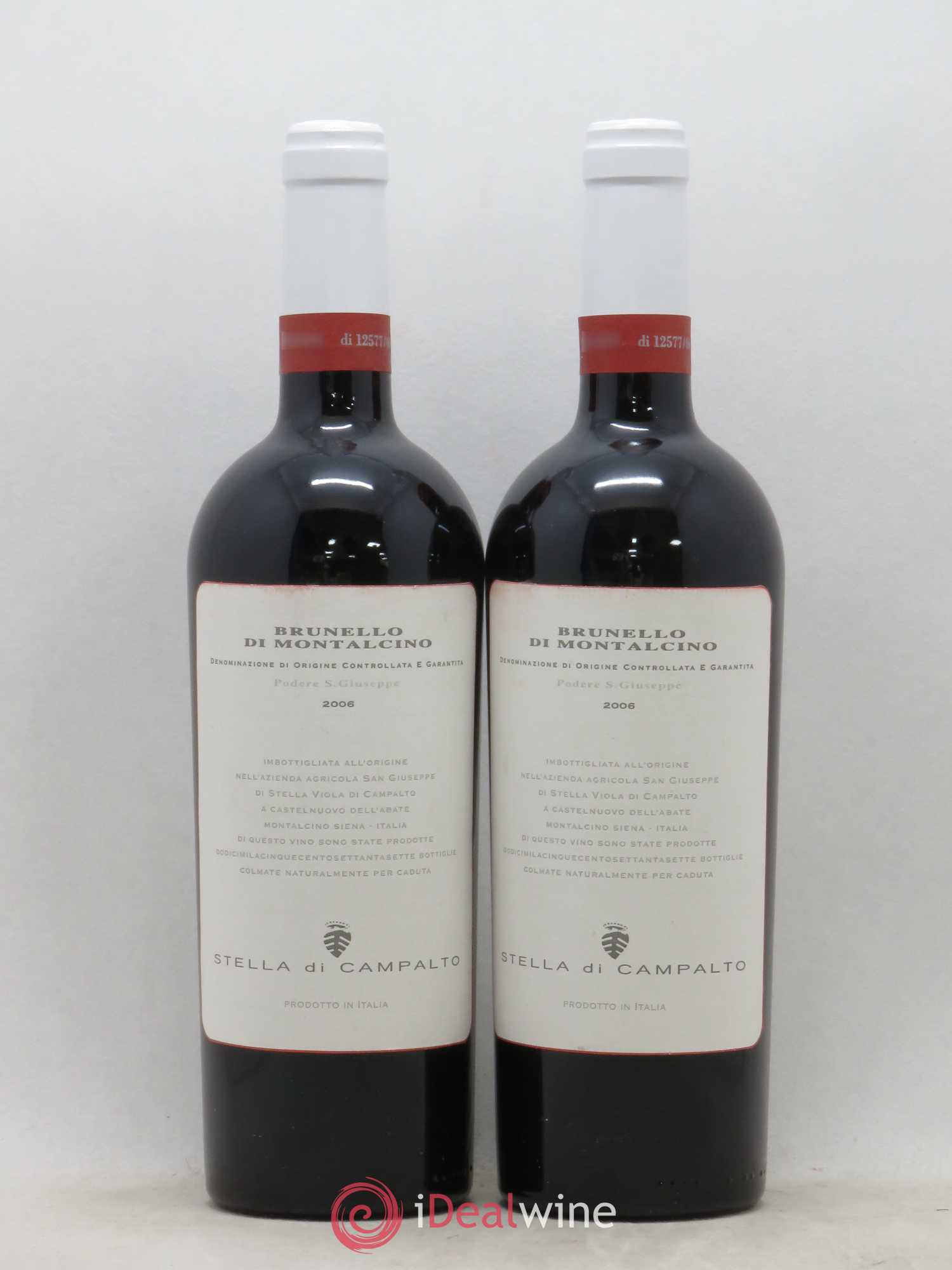 Brunello di Montalcino Domaine Stella Di Campalto 2006 - Posten von 2 Flaschen - 0