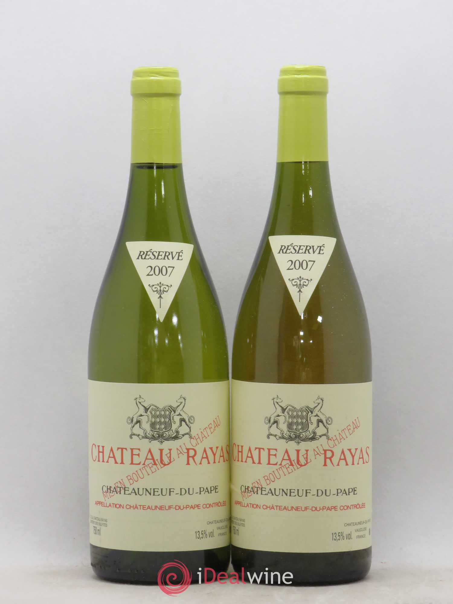 Châteauneuf-du-Pape Château Rayas Emmanuel Reynaud 2007 - Lot de 2 bouteilles - 0