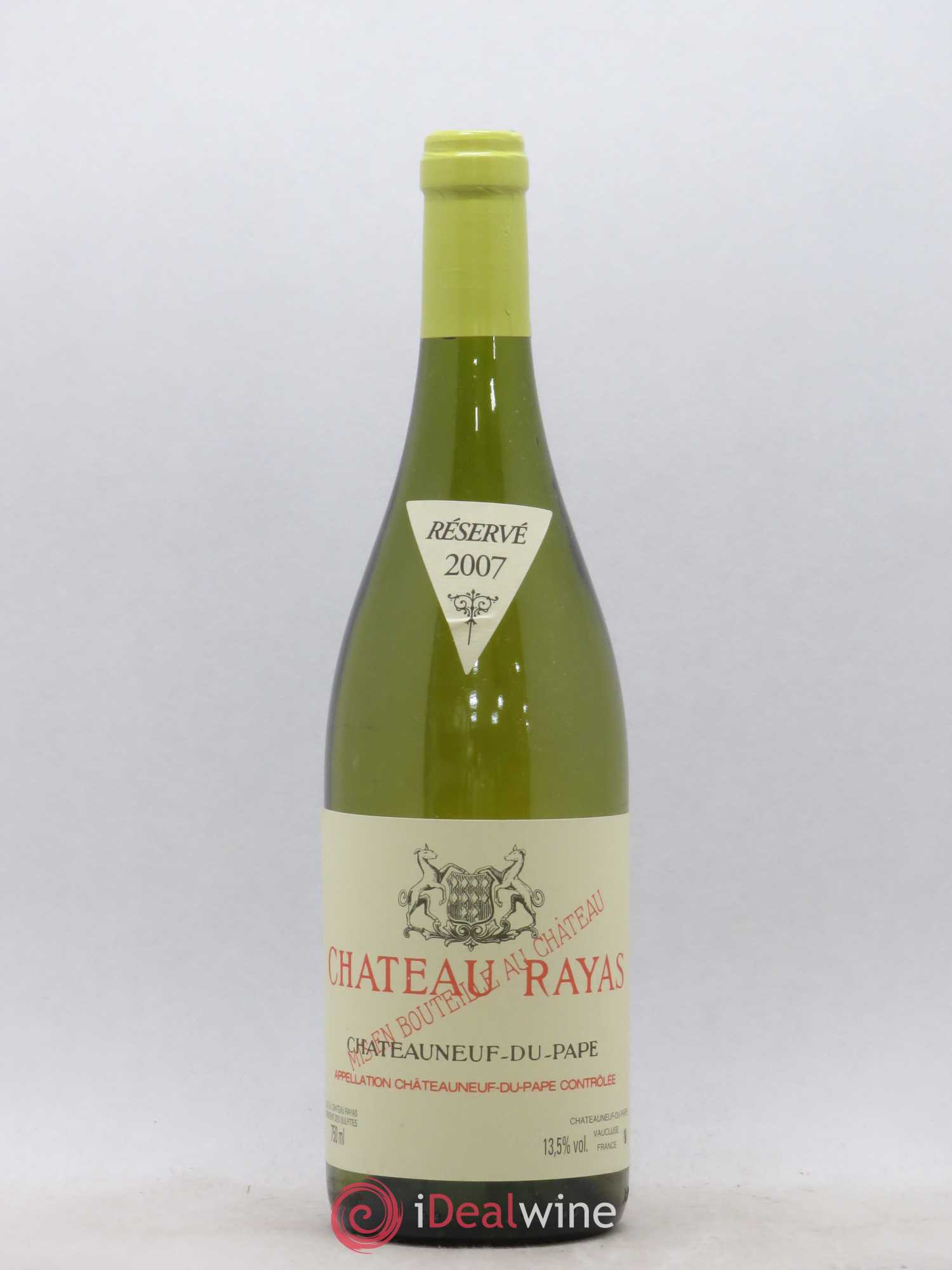 Châteauneuf-du-Pape Château Rayas Emmanuel Reynaud 2007 - Lot de 1 bouteille - 0